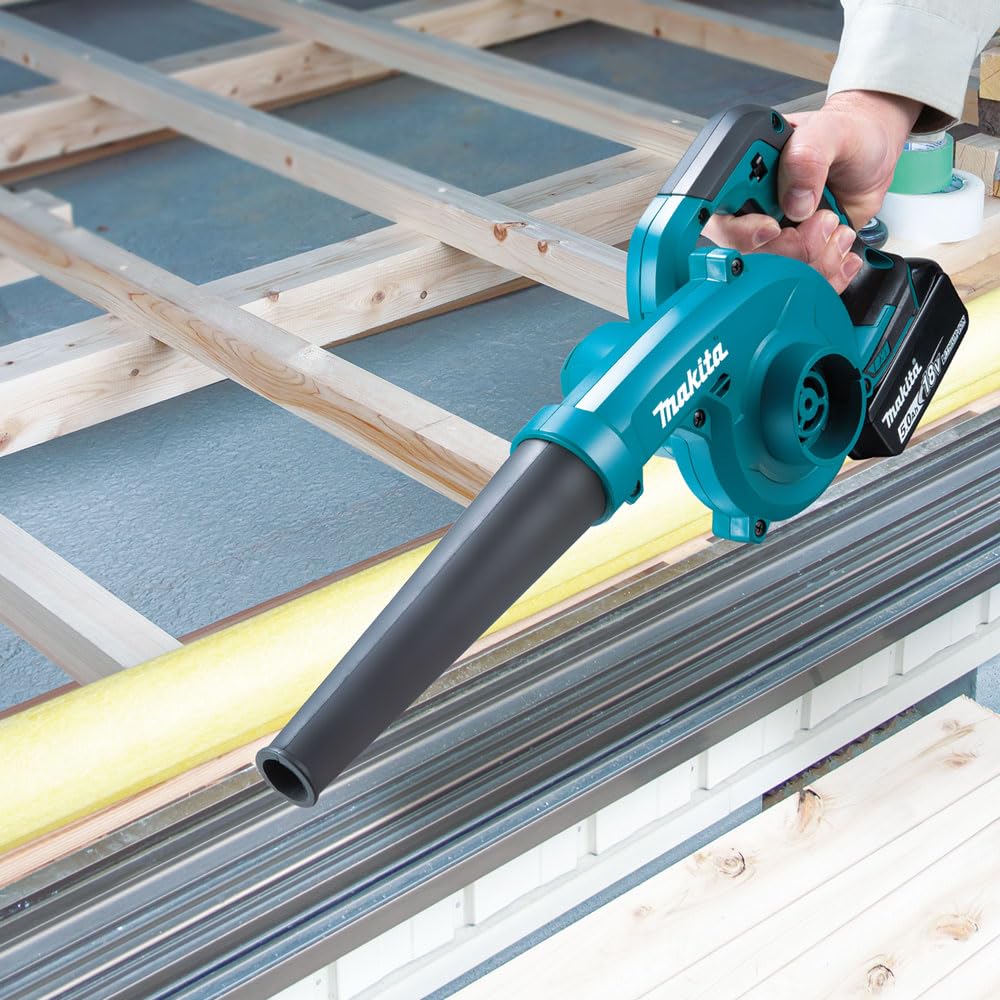 Makita DUB185Z Cordless Handheld Leaf Blower Powered by 18V LXT Li-Ion Battery
