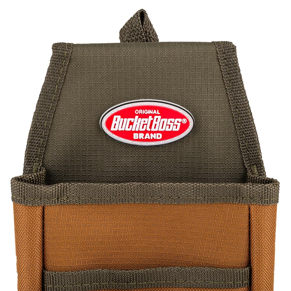 Bucket Boss - Utility Pouch with FlapFit, Pouches - Original Series (54170), Brown