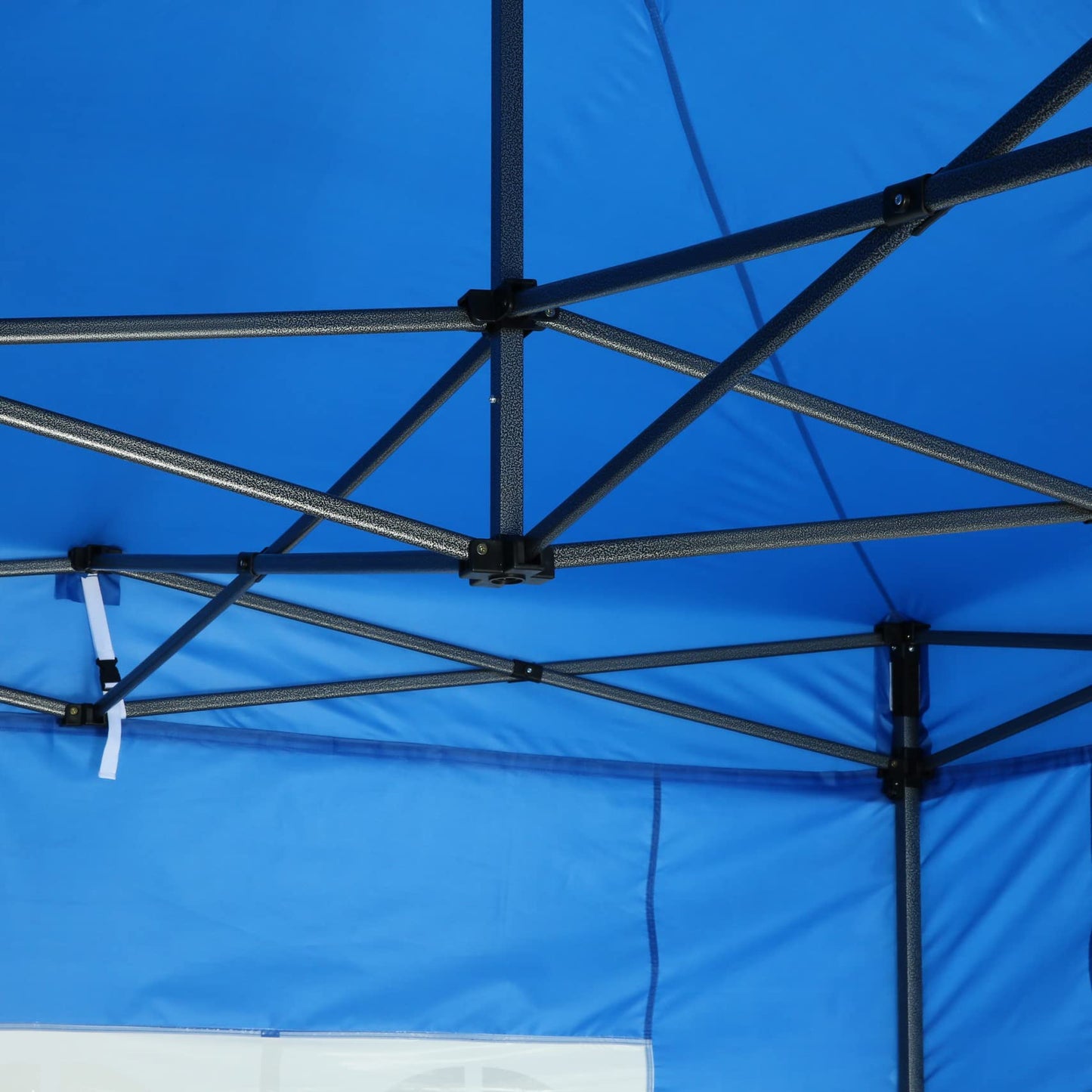COBIZI 10x10 Pop Up Canopy Tent 10x10 Canopy with 4 Sidewalls Waterproof Heavy Duty Commercial Canopy Tent for Parties Outdoor Garden Gazebo, Carry Bag with Wheel(10x10ft, Gray)