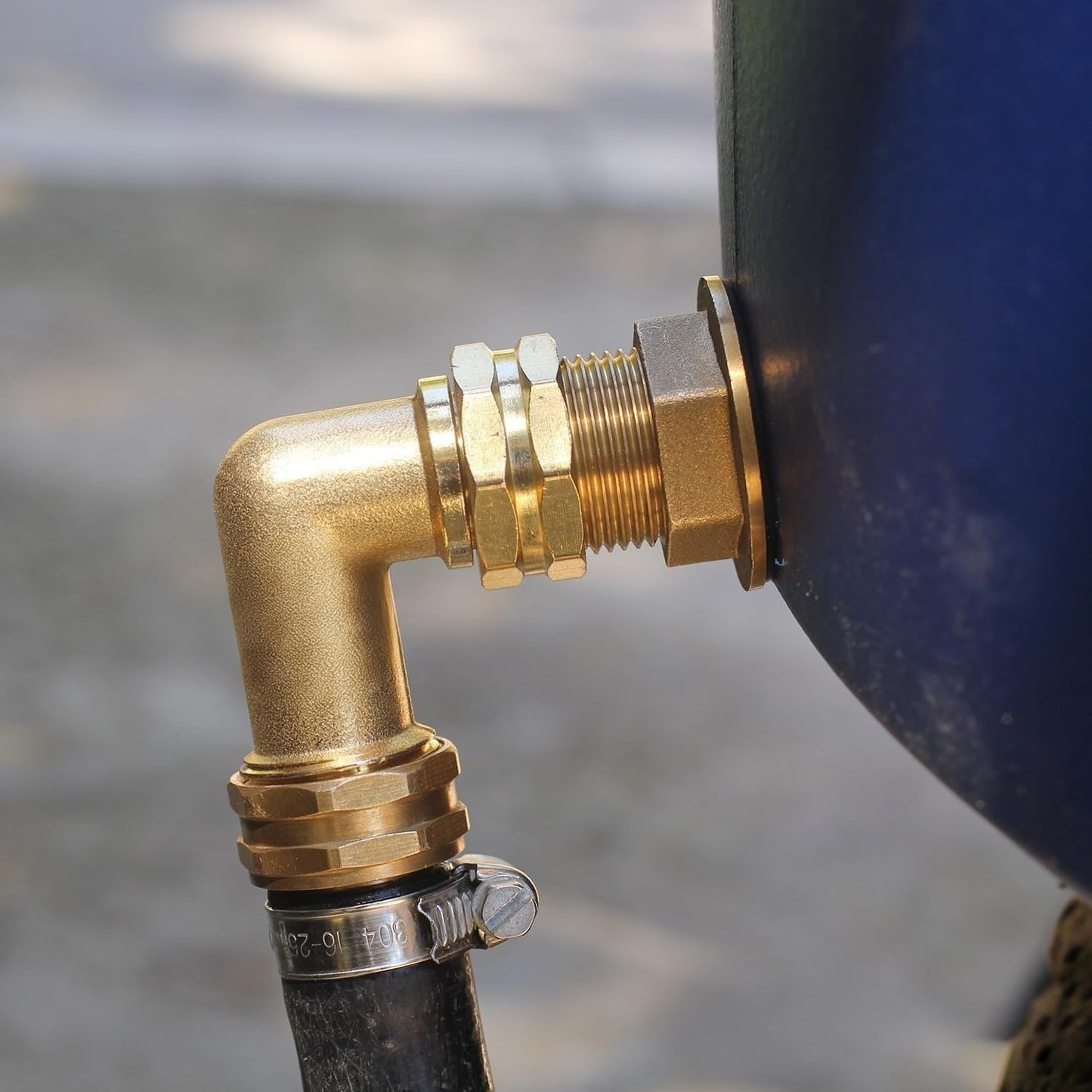 SIGURANTA 90 degree hose elbow Brass Full Flow Elbow Connector 3/4" Solid Brass Elbow Adapter (90 degrees,10 PCS)