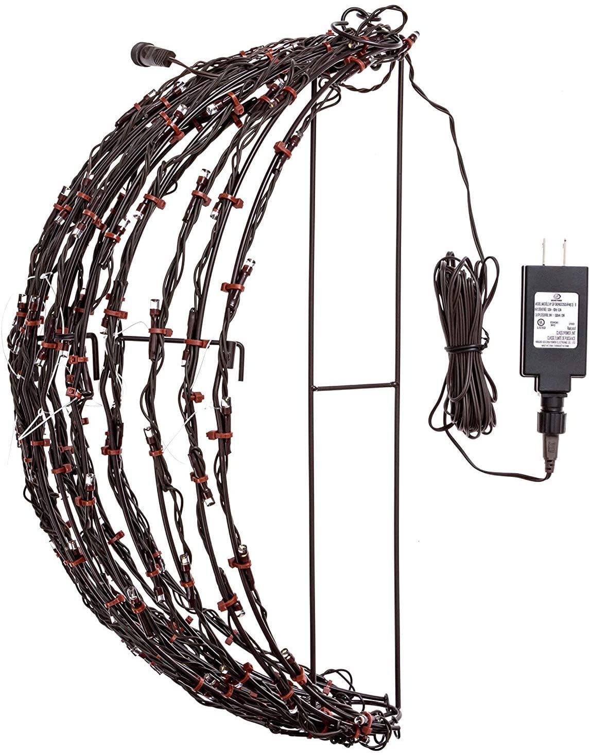 Elf Logic 3 Pack 16” Outdoor/Indoor LED Christmas Light Balls. Durable, Waterproof, Long-Lasting, Lightweight Bright Light Ball. Warm LED Lights for Holiday Decor, Patio, Wedding Decor