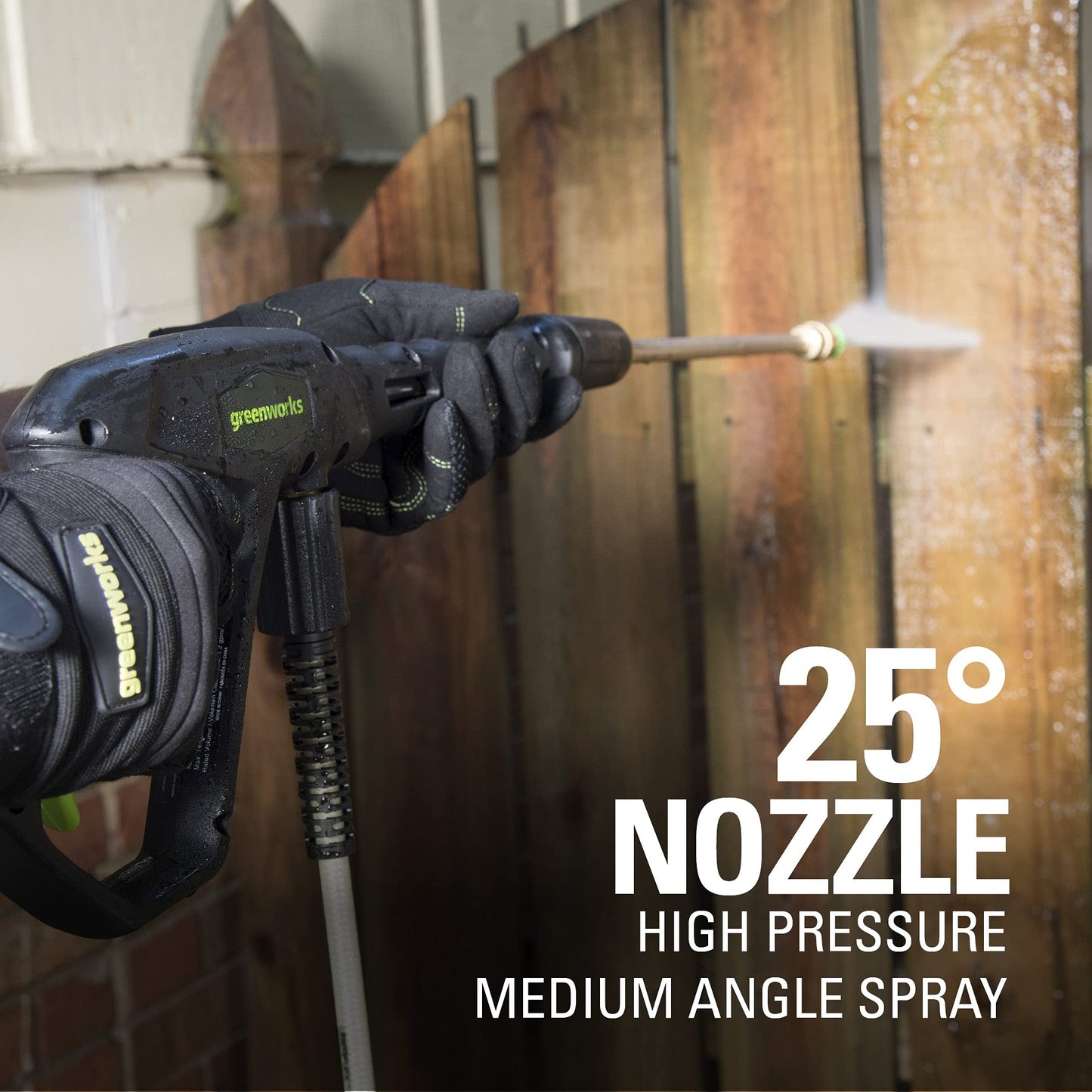 Greenworks 2000 Max PSI @ 1.1 GPM (13 Amp) Electric Pressure Washer GPW2000-1RG