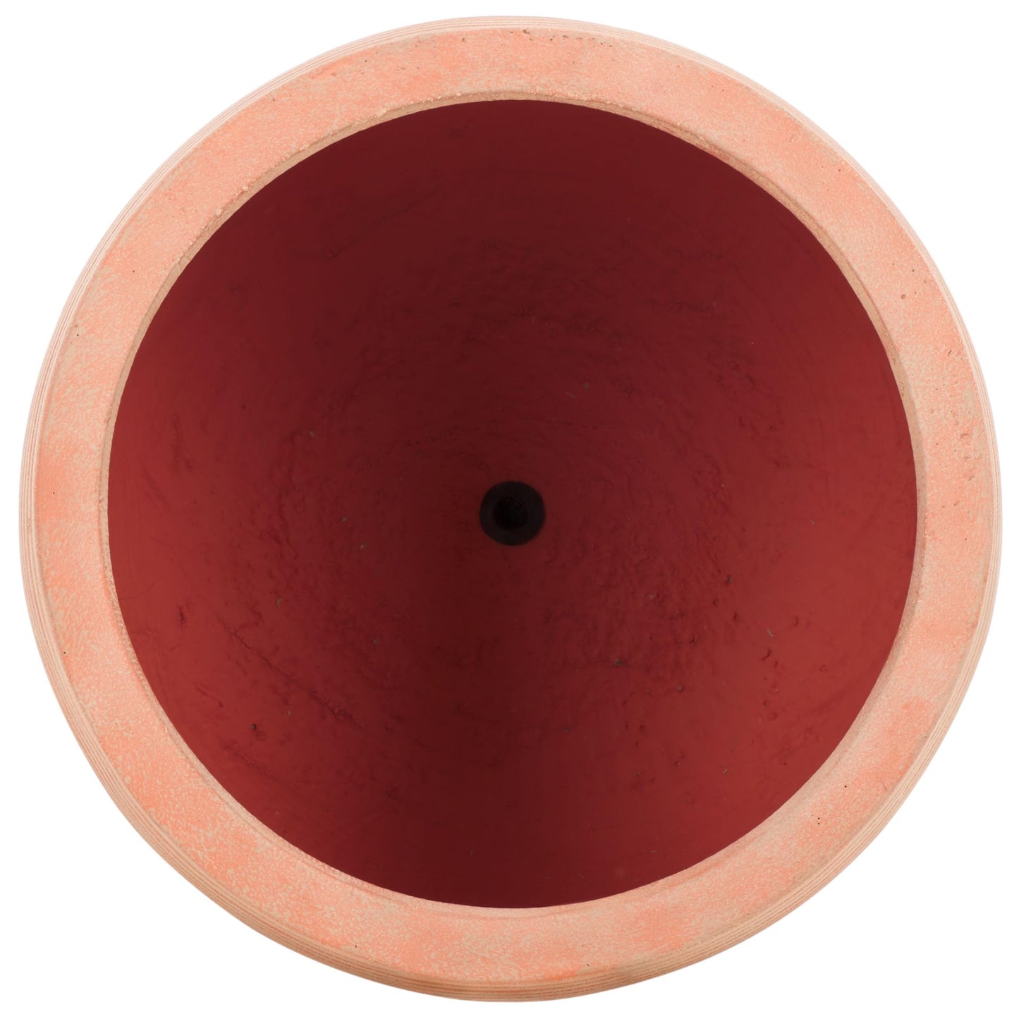 SAFAVIEH Outdoor - Jasper Terracotta Cement Ficonstone Planter Pot Set of 2 with Drainage Hole, Frost Resistant Garden Planters for Patio, Deck, Indoor Outdoor Use (PAT1535D-SET2)