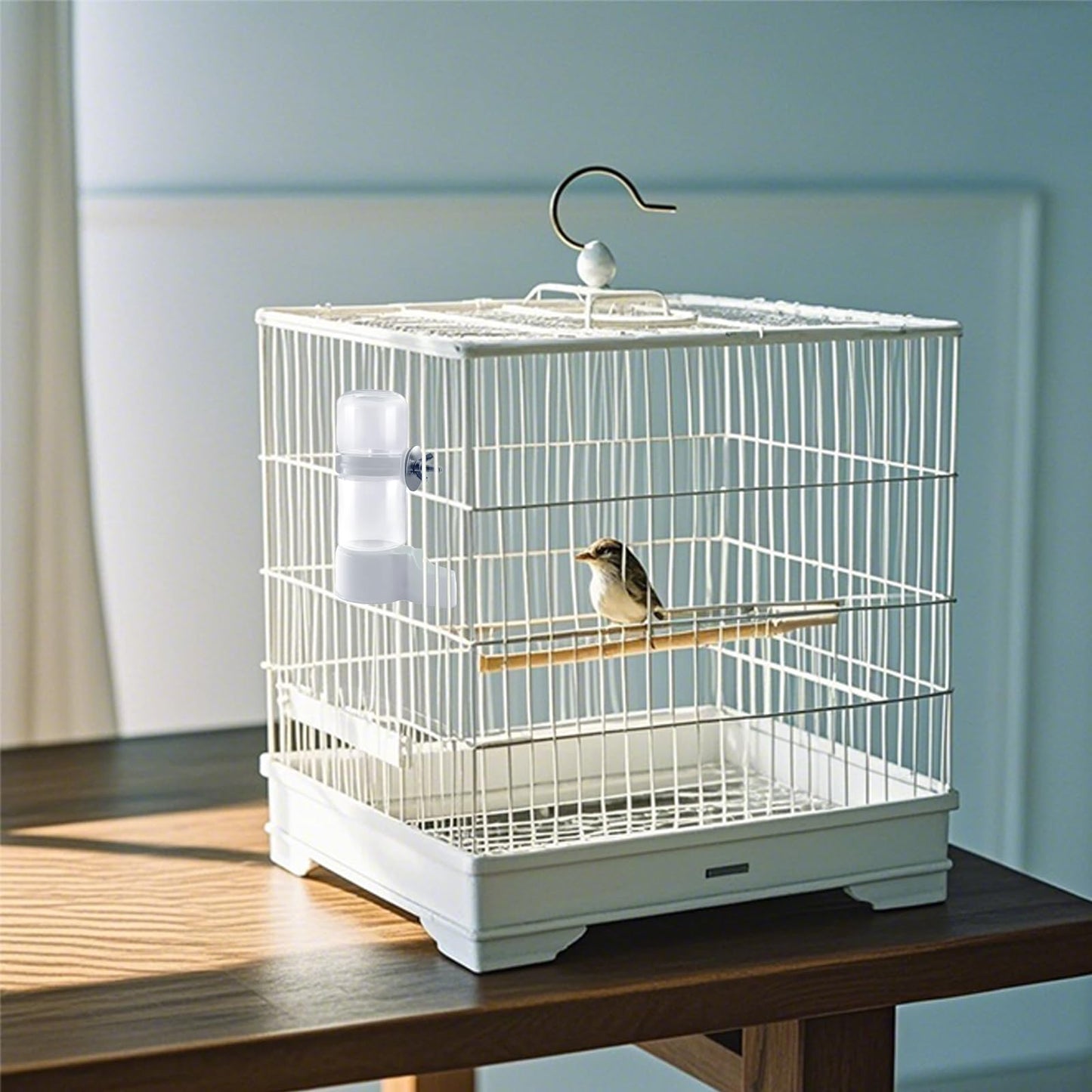Pet Bird Automatic Water Dispenser,Bird Cage Hanging Drinking Device,Automatic Parrot Water Feeder,Budgies, Birds, Love Birds, Canary Drinking Fountains