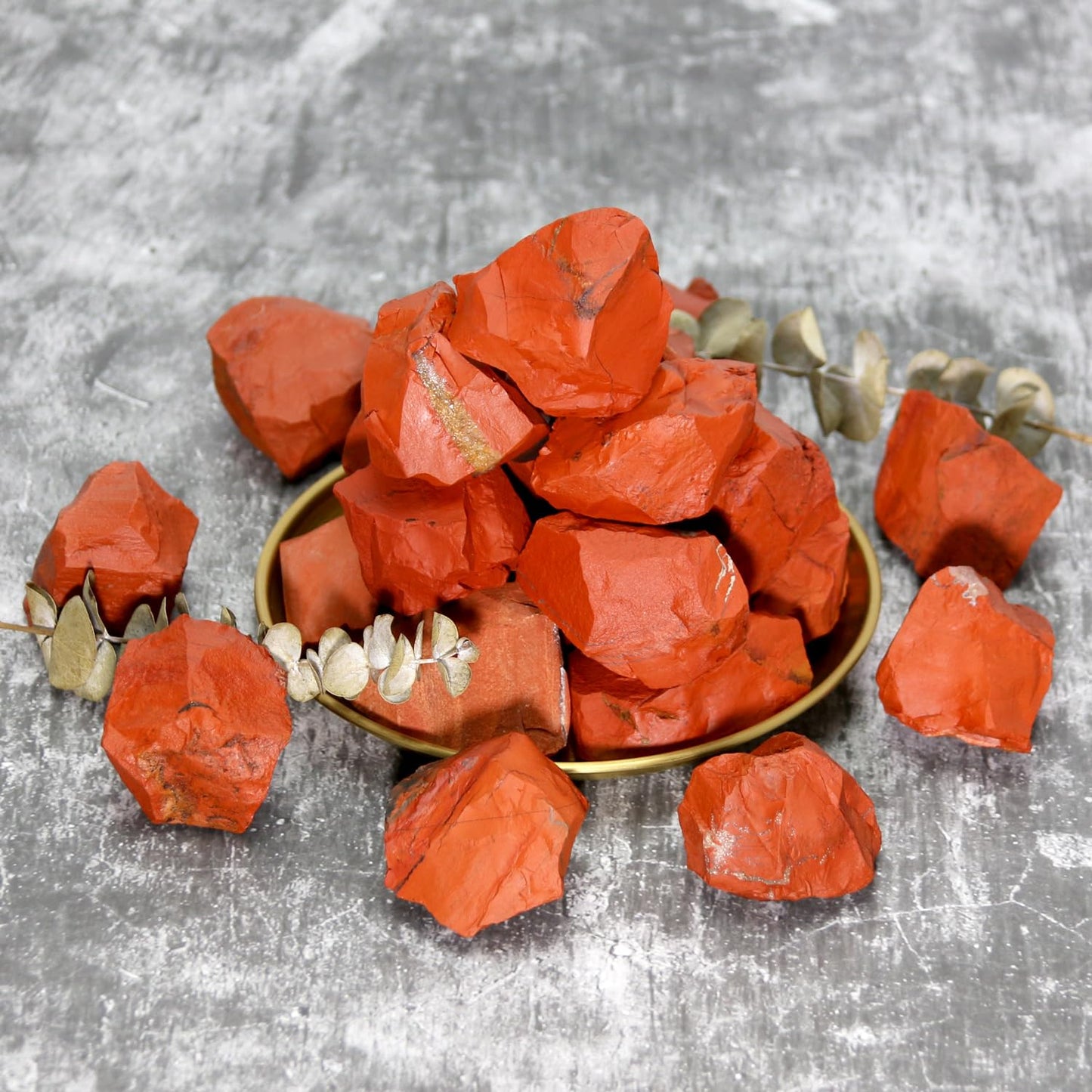 Nvzi Raw Red Jasper Stone Crystals Bulk, Real Gemstones and Crystals, Rocks and Minerals, Healing Crystals, Quartz Crystals and Healing Stones, Cuarzos Originales De Energia Y Piedras(1LB)