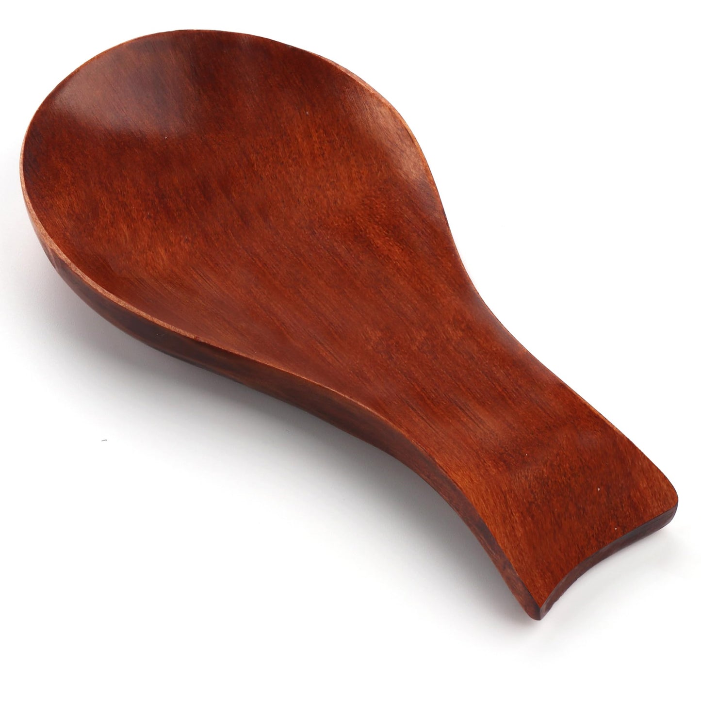 Wooden Spoon Rest for Stove Top - Spoon Holder for Kitchen Counter, Spatula, Cooking Tong, Modern, Smooth, 7.09 * 3.54in (Wood)