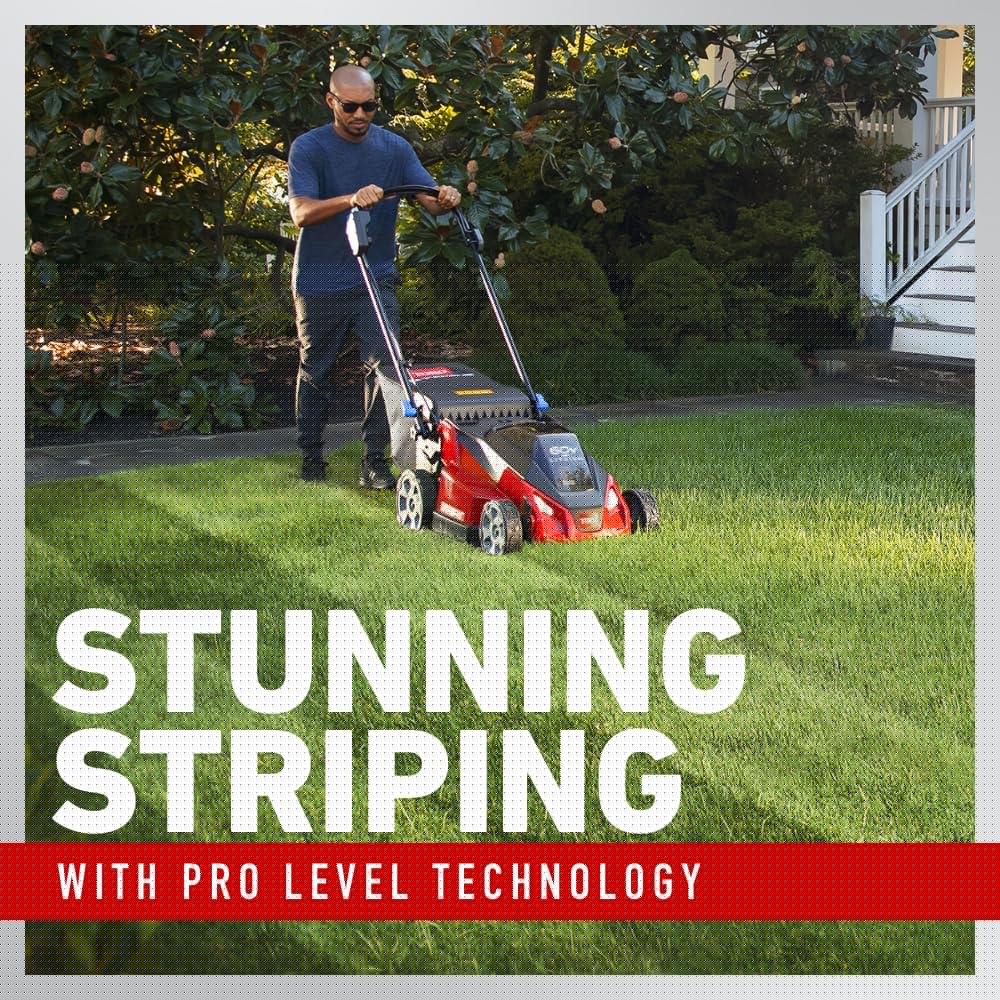 Toro 60V MAX* 21 in. Stripe® Self-Propel Lawn Mower - Battery/Charger Not Included
