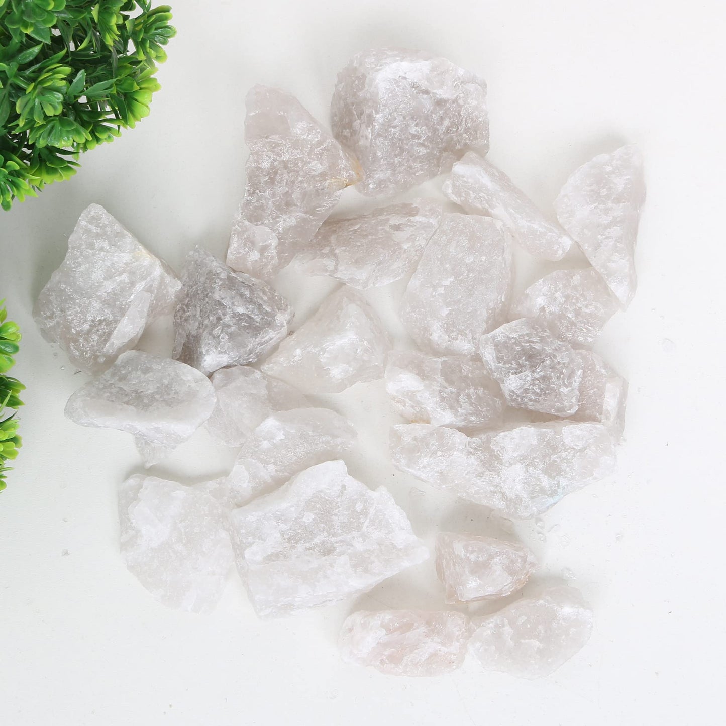 REAL-GEMS Natural Raw Healing Crystals Rough Stones for Tumbling, Cabbing, Polishing, Wire Wrapping, Wicca & Reiki Crystal Healing, Mix Gemstones,7 Chakra (Smoky Quartz)