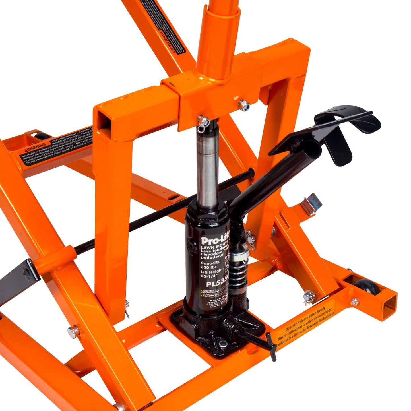 Pro-Lift Lawn Mower Lift Jack - 350 Lbs Capacity for Tractors and Zero Turn Lawn Mowers