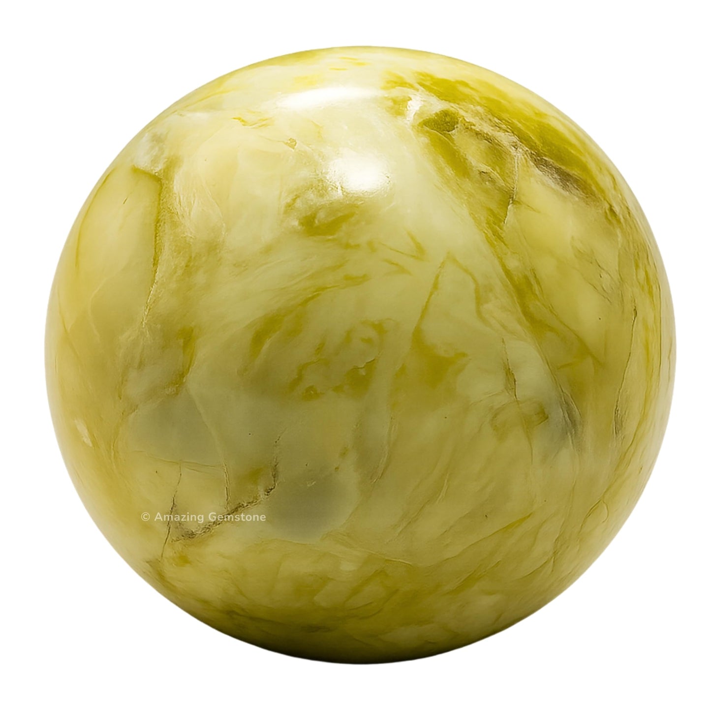 Amazing Gemstone Serpentine Crystal Ball with Stand - 2 Inches Crystal Sphere Meditation Balls for Witchcraft and Decorative Balls