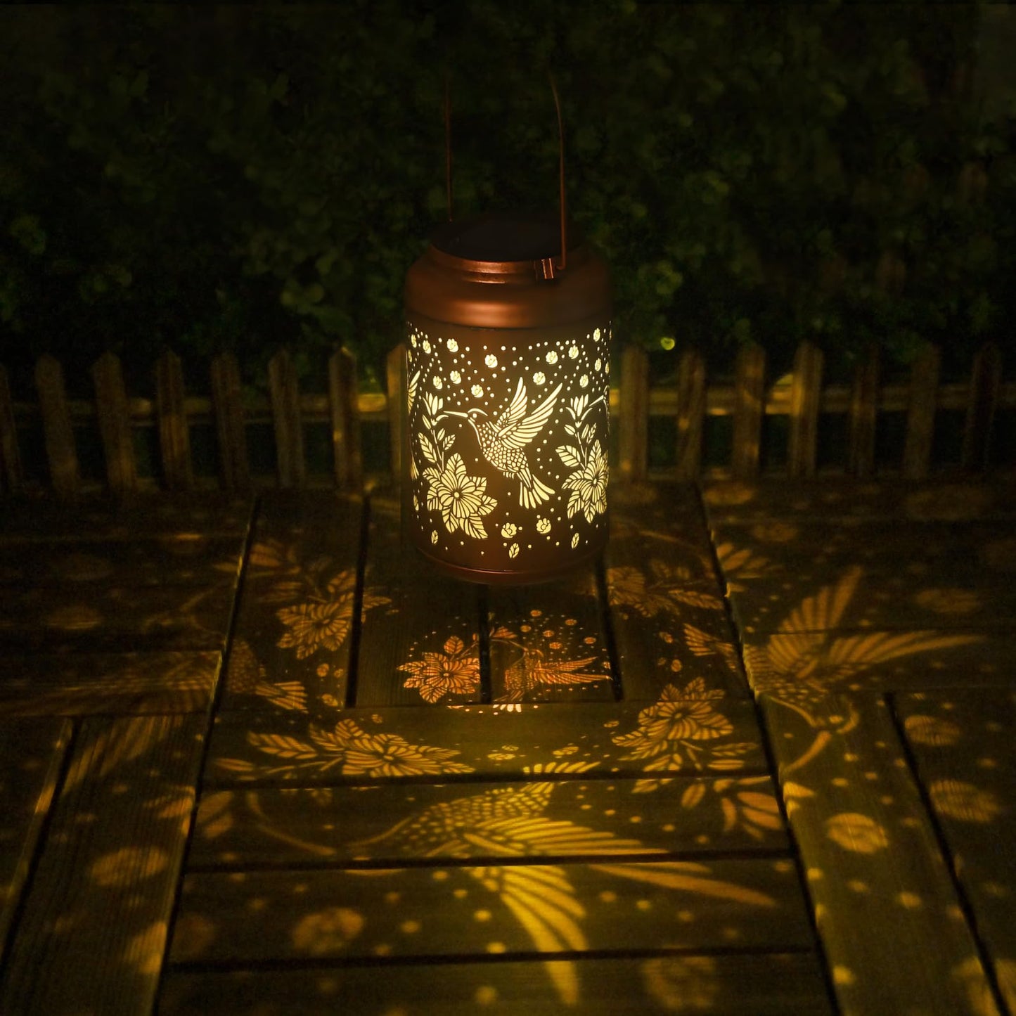 Mothers Day Gifts for Mom Grandma - Birthday Day Gifts for Women, Hummingbird Solar Lantern Outdoor Waterproof, Garden Decor