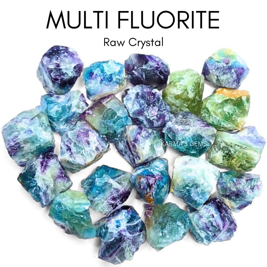 Crystals, Rocks, Jade, Crystals and Healing Stones, Witchcraft Supplies, Healing Crystals, Stones, Healing Stones, Rock Collection, Agate, Raw Stones (Fluorite, 2 Pcs)