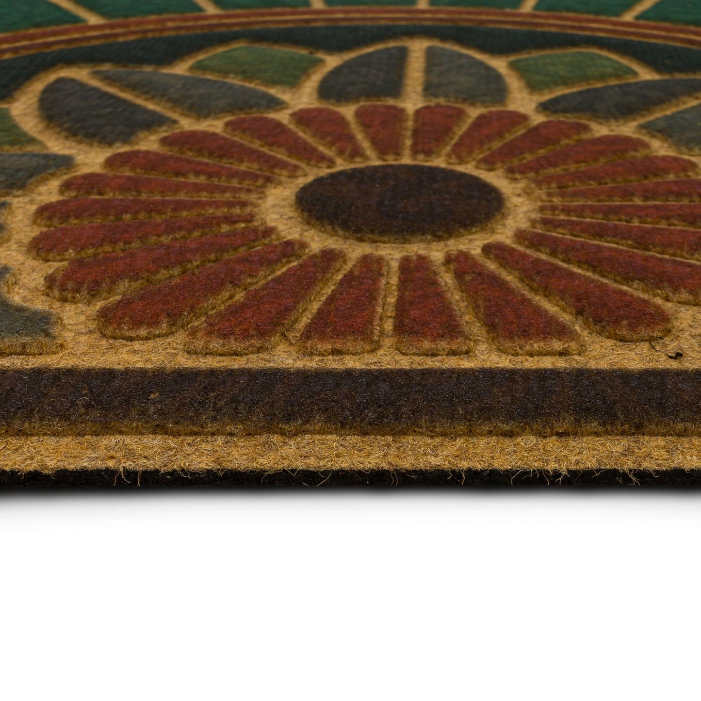 Mohawk Home Swirl Style Casual Ornamental Rust 2' X 3' All Weather Outdoor Door Mat Perfect for Porch, Garage