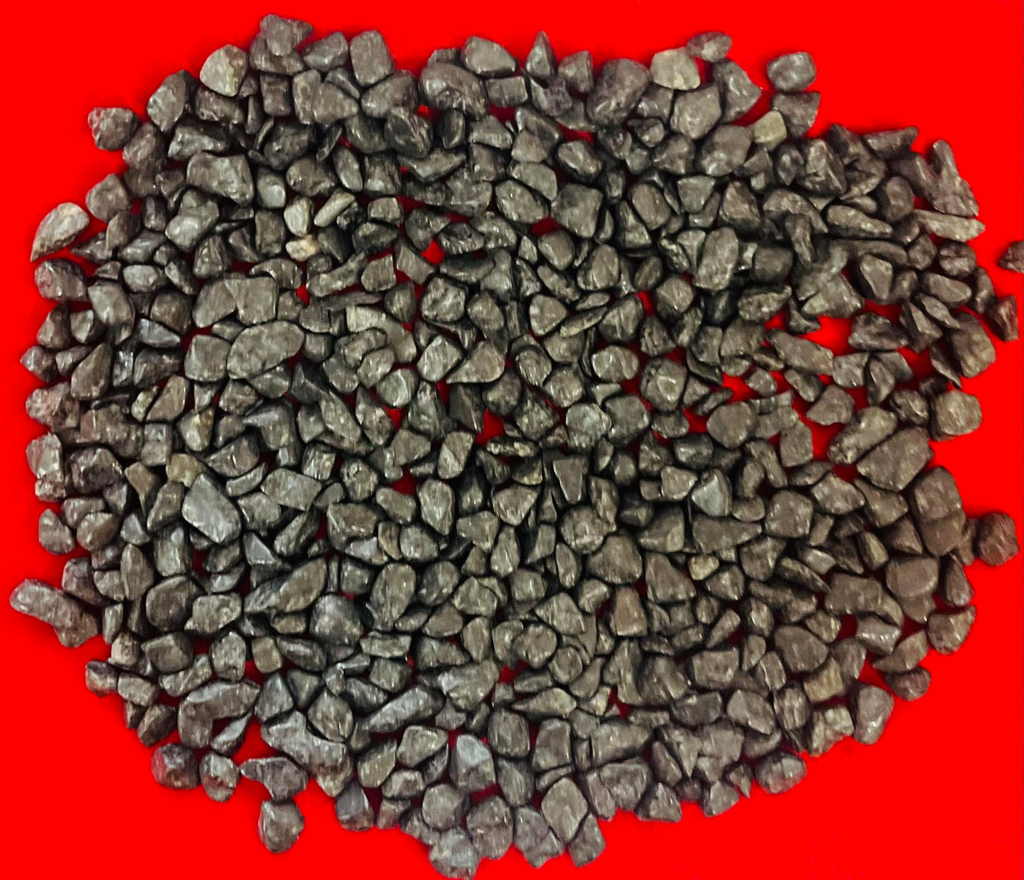 Indian Consigners Natural Crushed Polished Tumbled Gem Stone Chips, Decoration & Healing Crystals (Black Tourmaline)