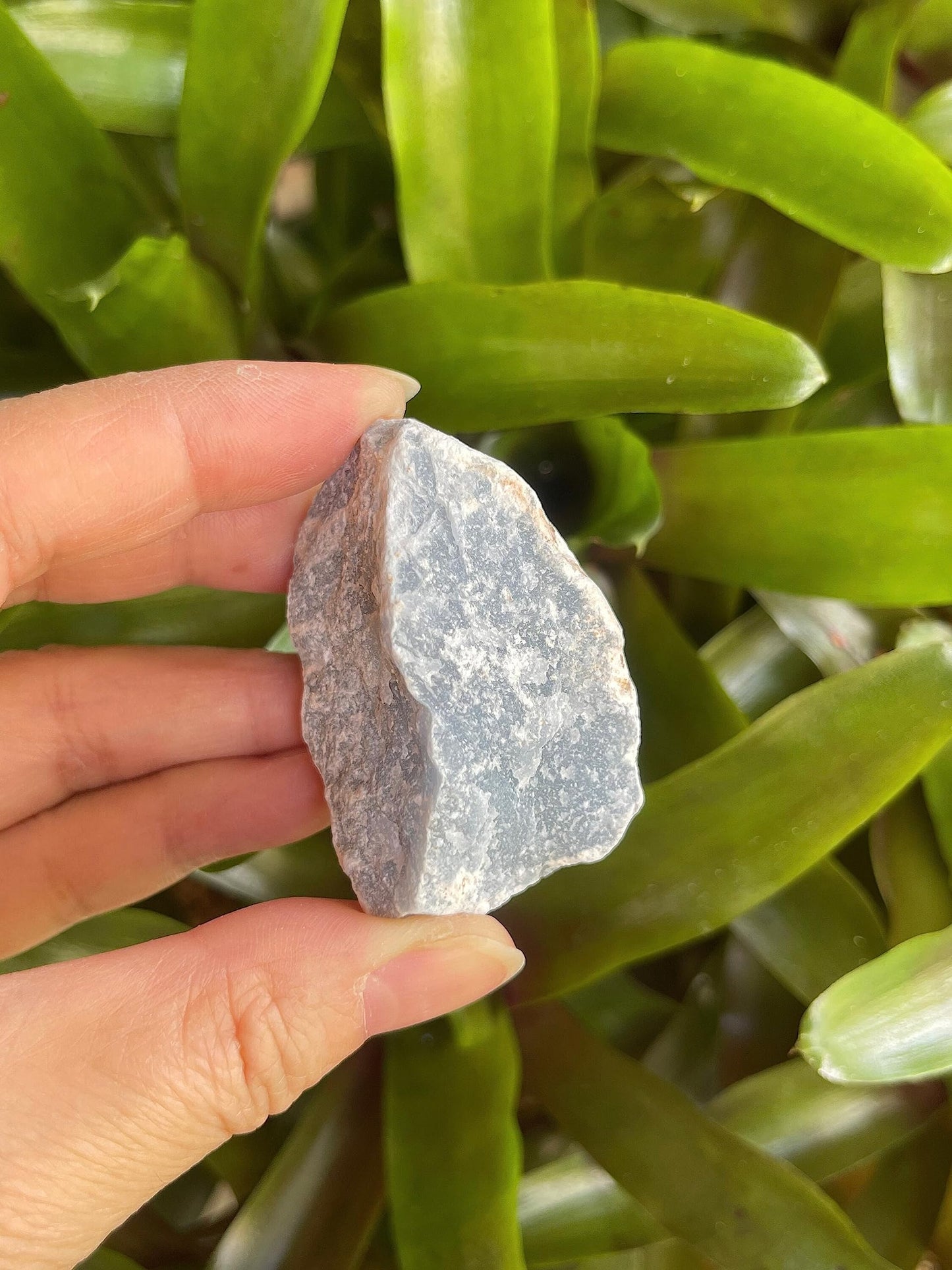 GAF TREASURES Wholesale Raw Angelite Crystals, Natural Angelite Stone, Natural Rough Angelite Crystals, Angelite Rough, Angelite Healing Crystals (Angelite, 0.5 Pound)