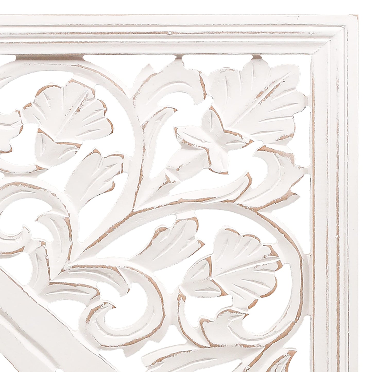 James Symfony Decorative Wall Panels - Living Room Wall Art Decor, Bedroom Decor, Christmas Wall Decor, Set of 3 - 36x12 Inch White