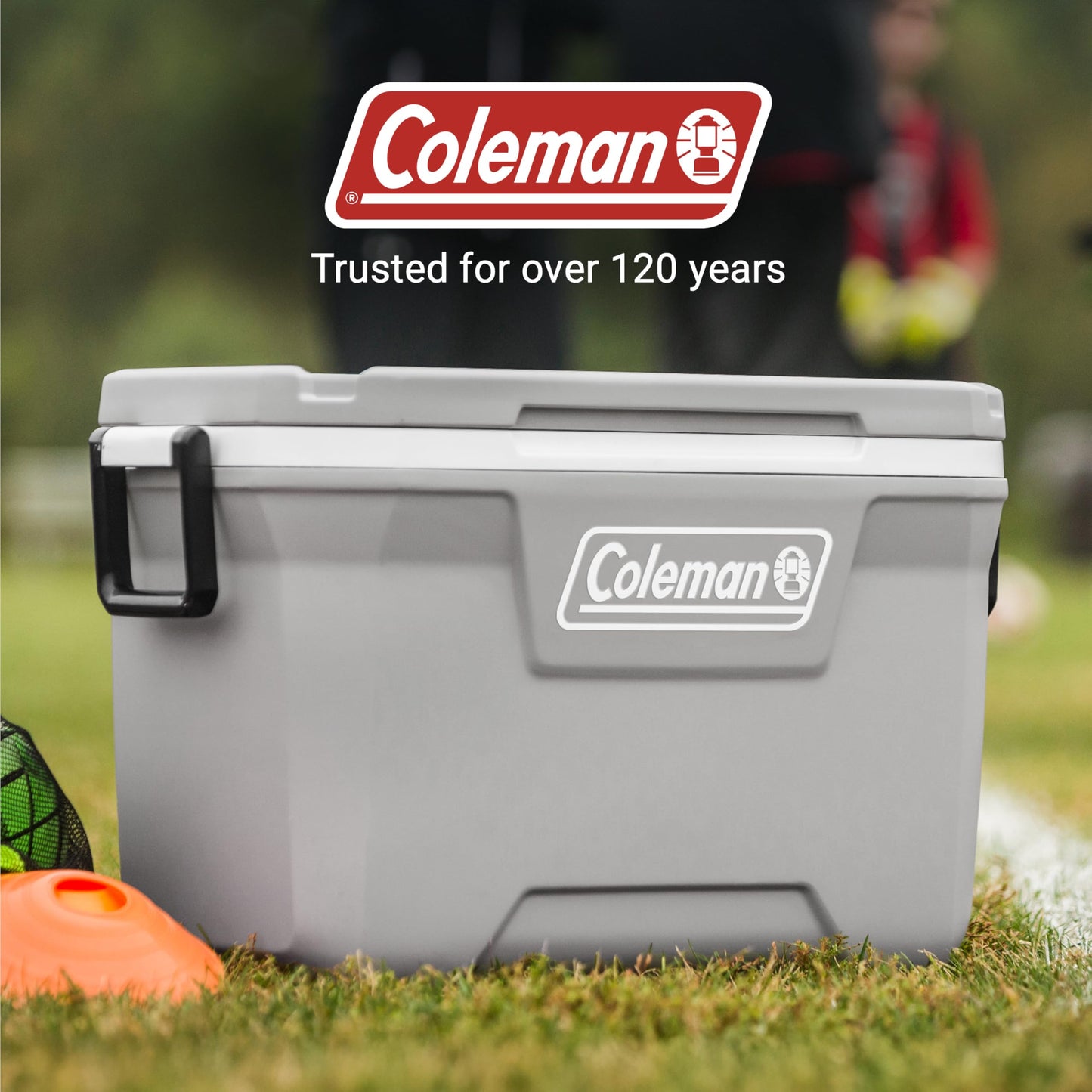 Coleman Classic Series Insulated Portable Cooler, Leak-Resistant Outdoor Hard Cooler Keeps Ice up to 5 Days, 52/70/120/150 Quart