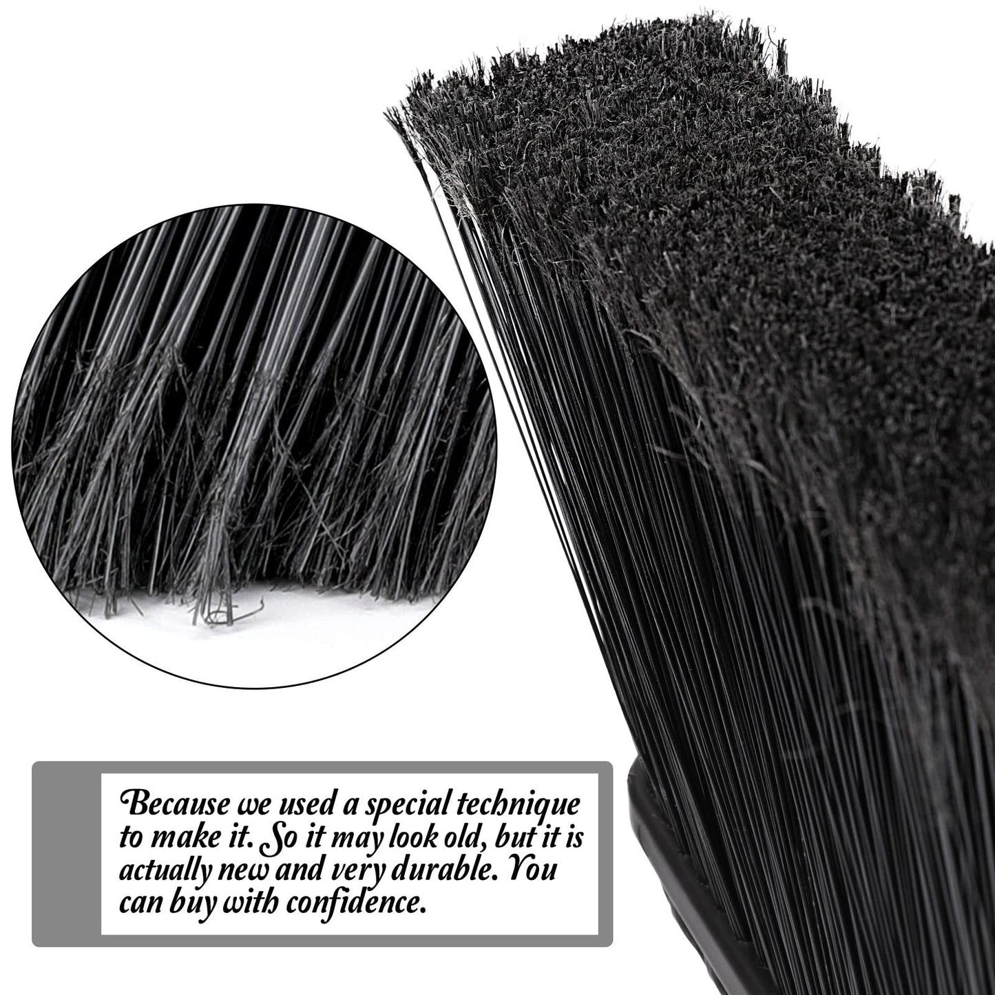 Outdoor Broom,Masthome Heavy Duty Broom,56" Brooms for Sweeping Outdoor,Angle Commercial Brooms with Hard Bristles, for Kitchen Home Office Garage Courtyard Lobby Lawn Concrete