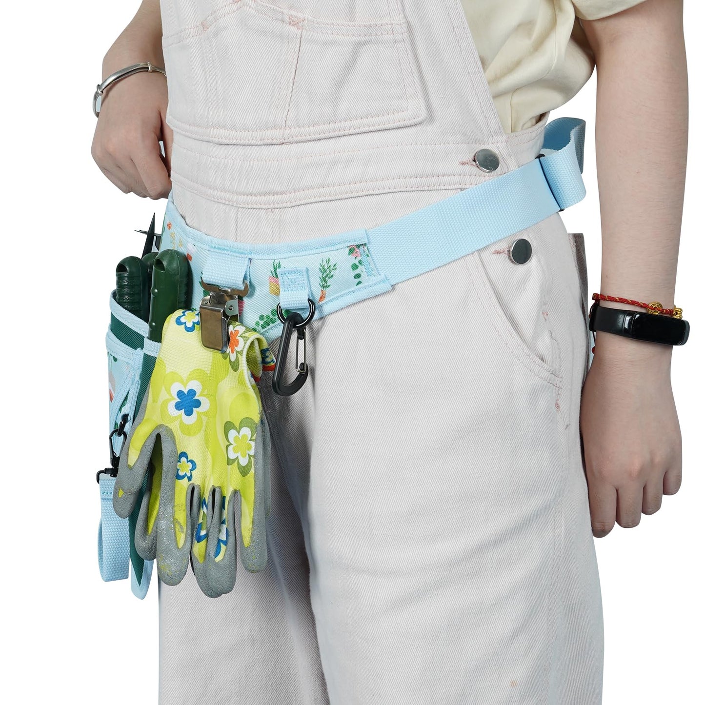 KUNN Garden Tool Pouch Apron with Pockets for Gardening,Florists,Carpenter,Construction