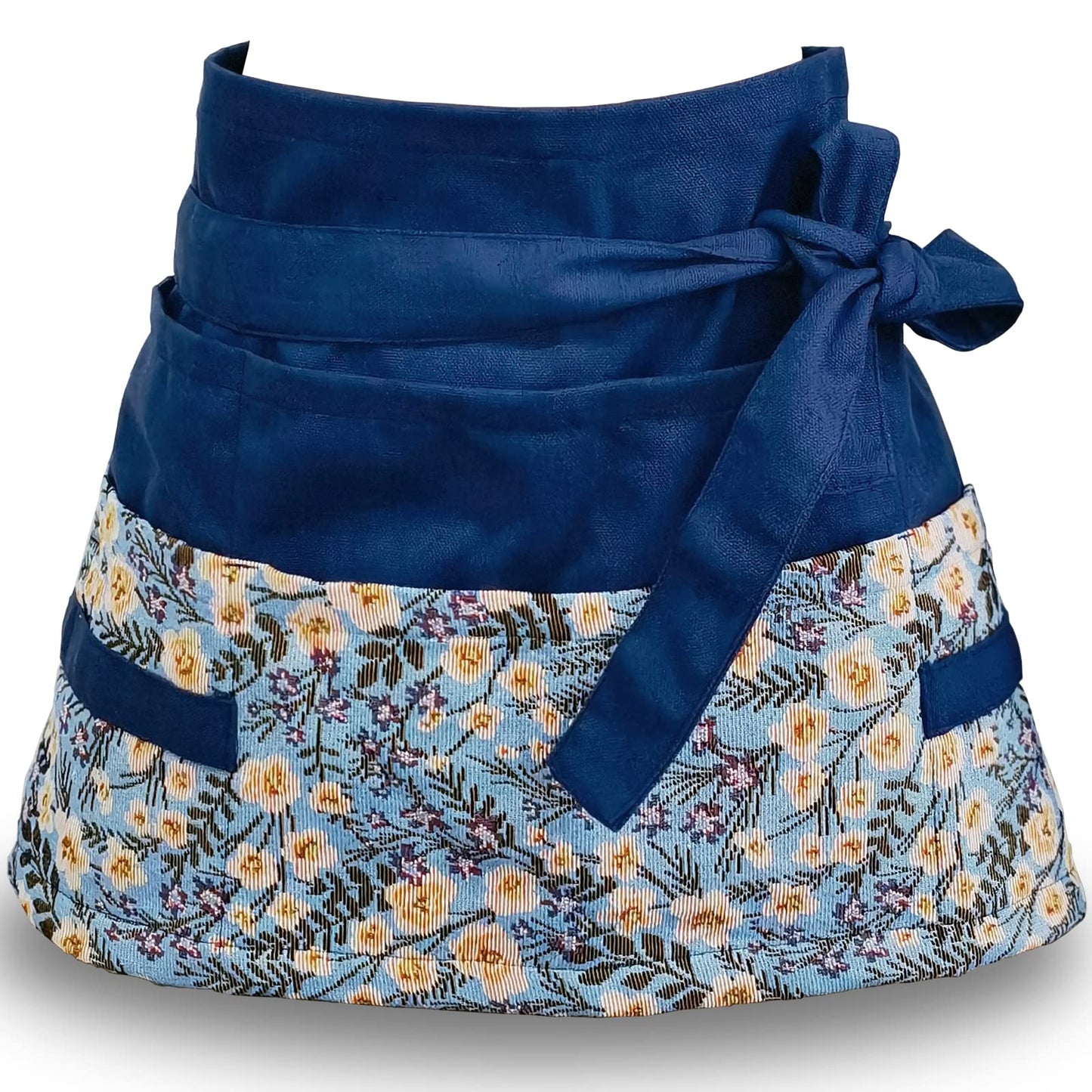 MILCIL Apron for Women, Gardening Garden Apron, Kitchen Apron Half Cute Florist Apron
