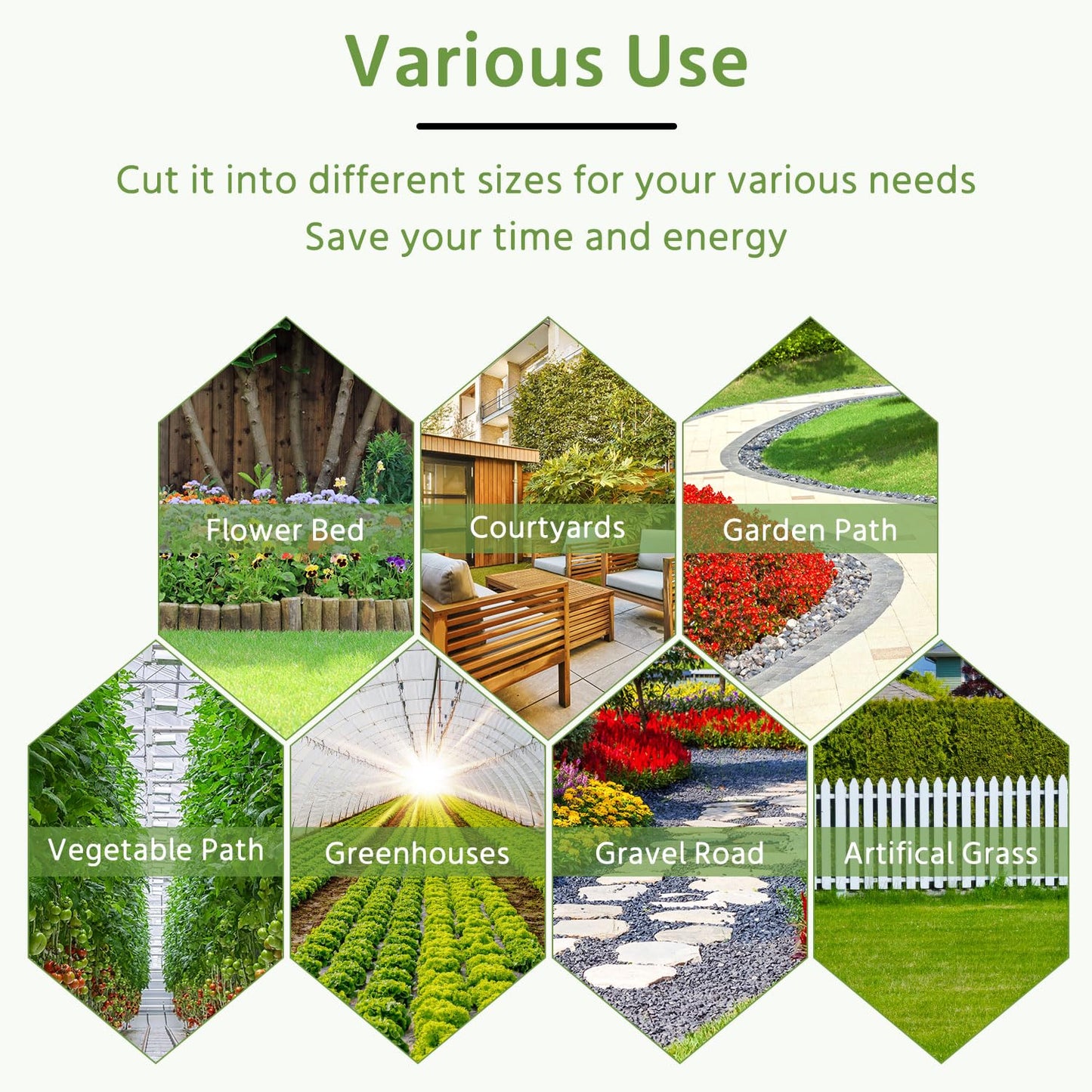 Pattiumo Weed Barrier Fabric 3x300FT Landscape Fabric 3.2oz Weed Barrier Fabric Heavy Duty for Landscaping Fabric Garden Fabric Weed Barrier Weed Blocker Garden Bed Cover, Commercial Driveway