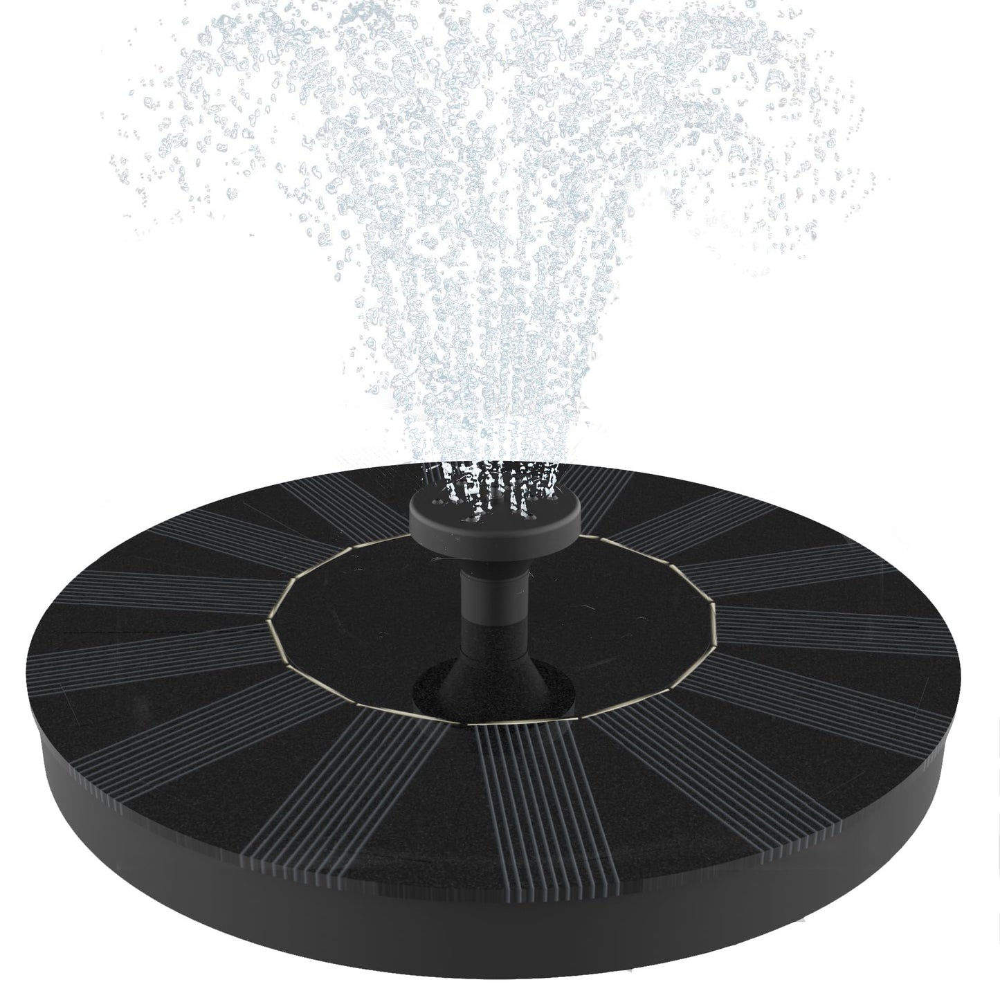 Solar Fountain, Solatec Solar Powered Bird Bath Fountain Pump 1.3W Solar Panel Kit Water Pump,Outdoor Watering Submersible Pump for Pond, Pool, Garden, Fish Tank, Aquarium