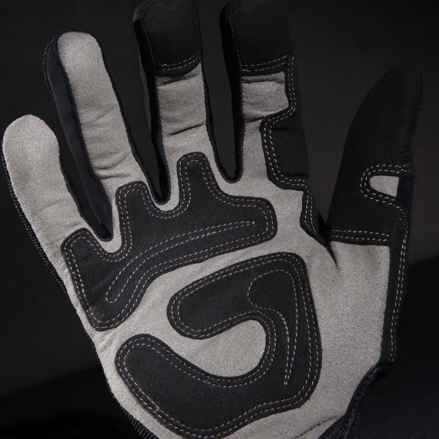 Ironclad General Utility Work Gloves GUG, All-Purpose, Performance Fit, Durable, Machine Washable, Sized Medium, (1 Pair) Black