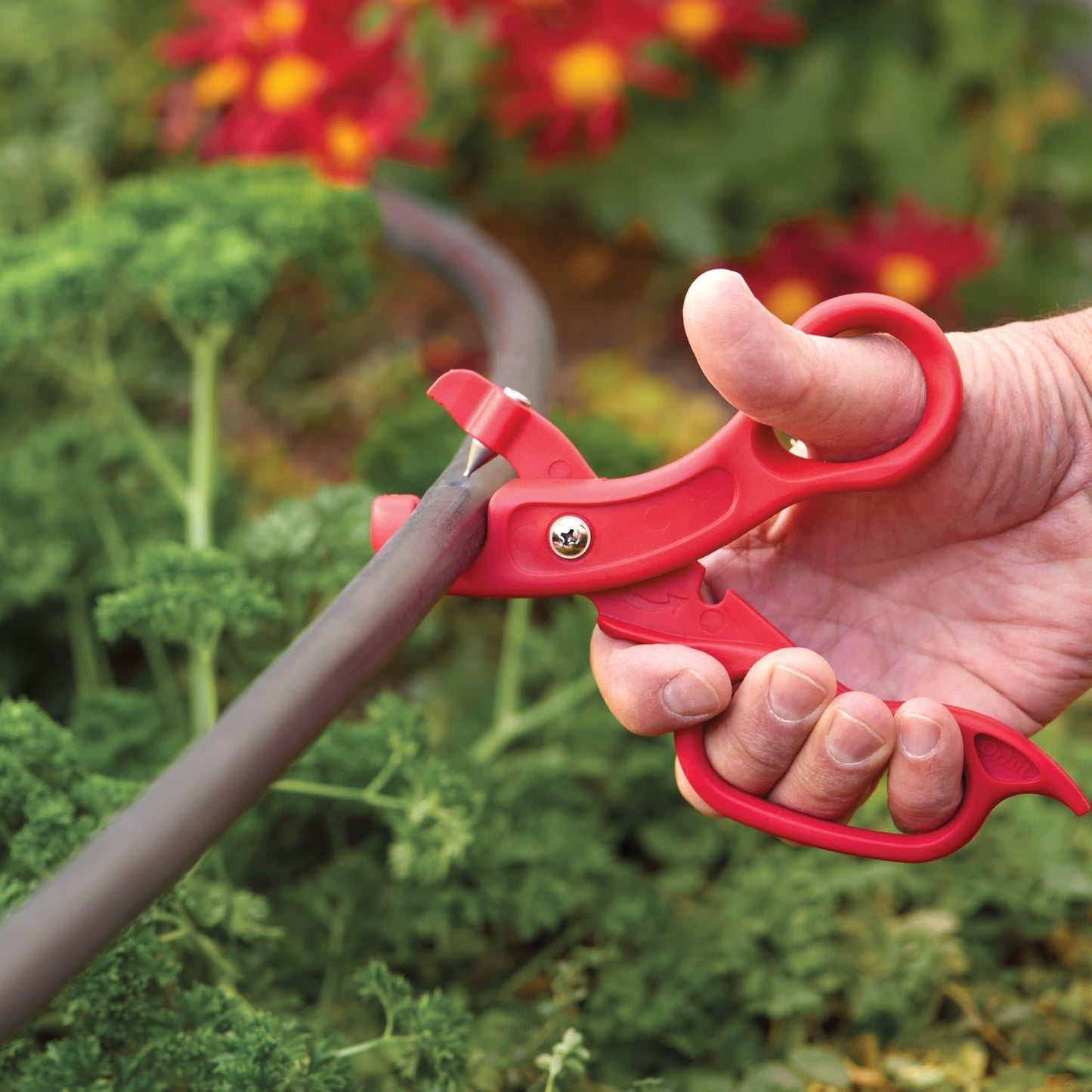 Orbit 67077 Drip Tubing Cutter and Multifunctional Punch Gun Kit