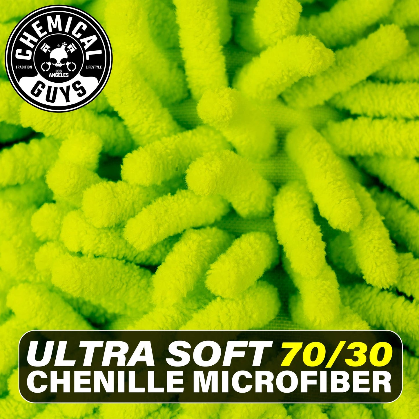 Chemical Guys Foam Blaster 6 Car Wash Gun, Chemical Guys Foam Gun, and Chenille Scratch-Free Microfiber Wash Mitt - Connects to Any Garden Hose for Thick Suds - Safe for Cars, Trucks, SUVs - 2 Items