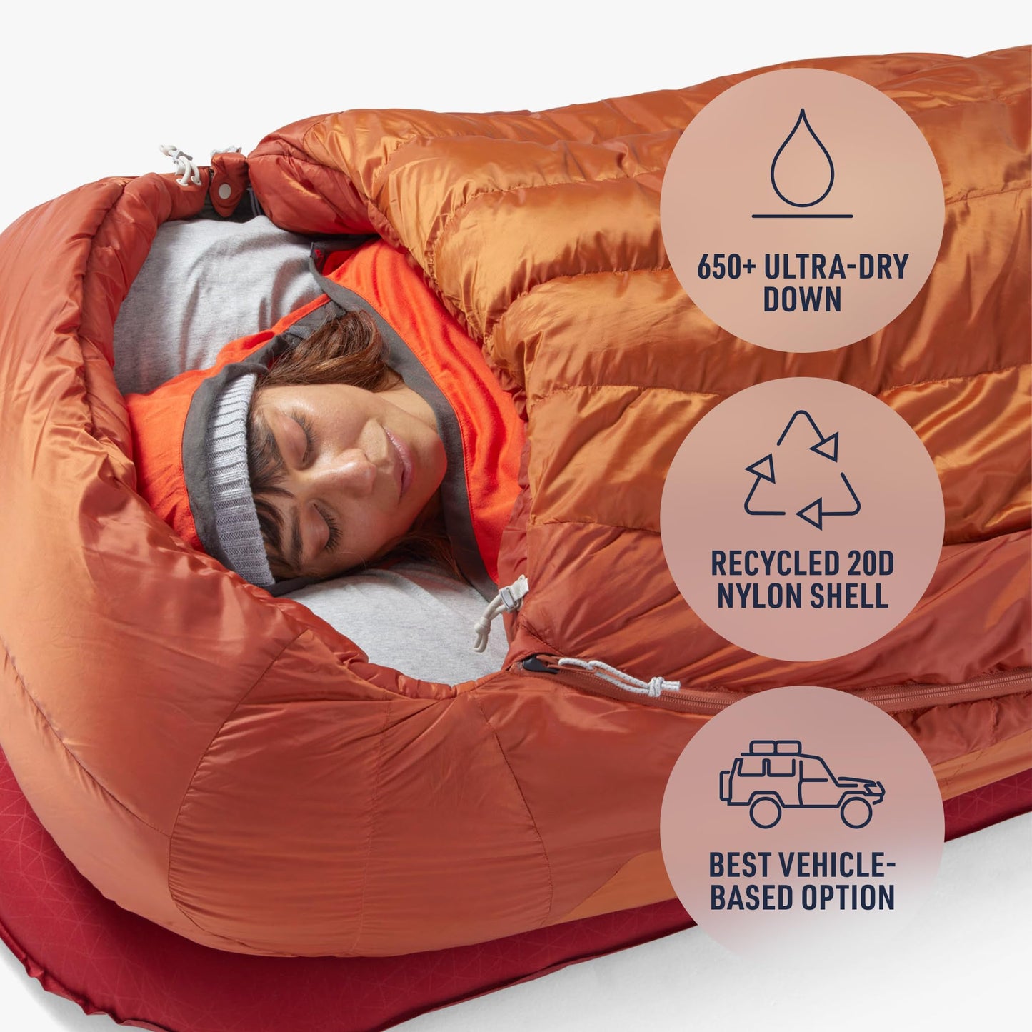 Sea to Summit Basecamp Down Sleeping Bag, 15-Degree, Regular