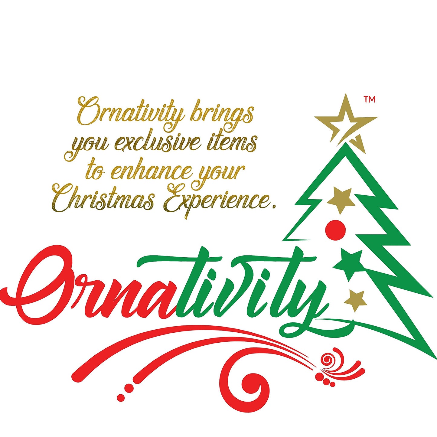 Ornativity Silver Glitter Christmas Reindeer - Xmas Holiday Party Deer Figurine Statues Dinner Tabletop Decorations Centerpiece Mantle - 12" Pack of 2