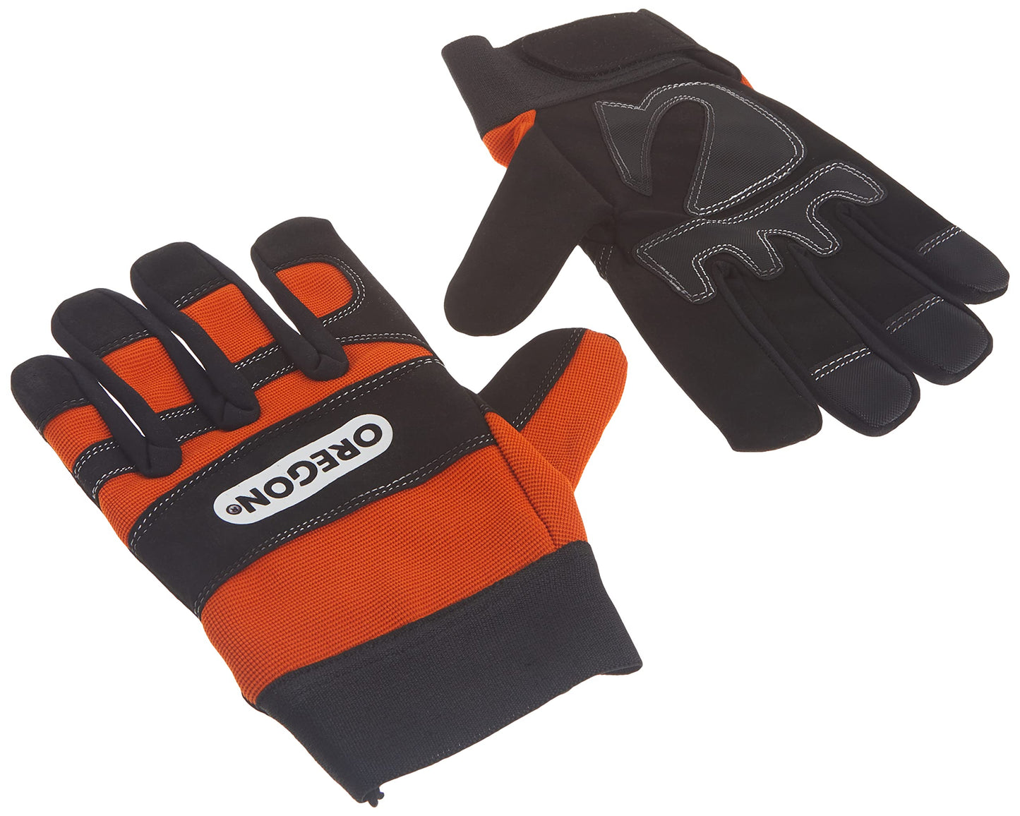 Oregon Protective Chainsaw Work Safety Gloves, Left-Hand Protection, Size Large, Black