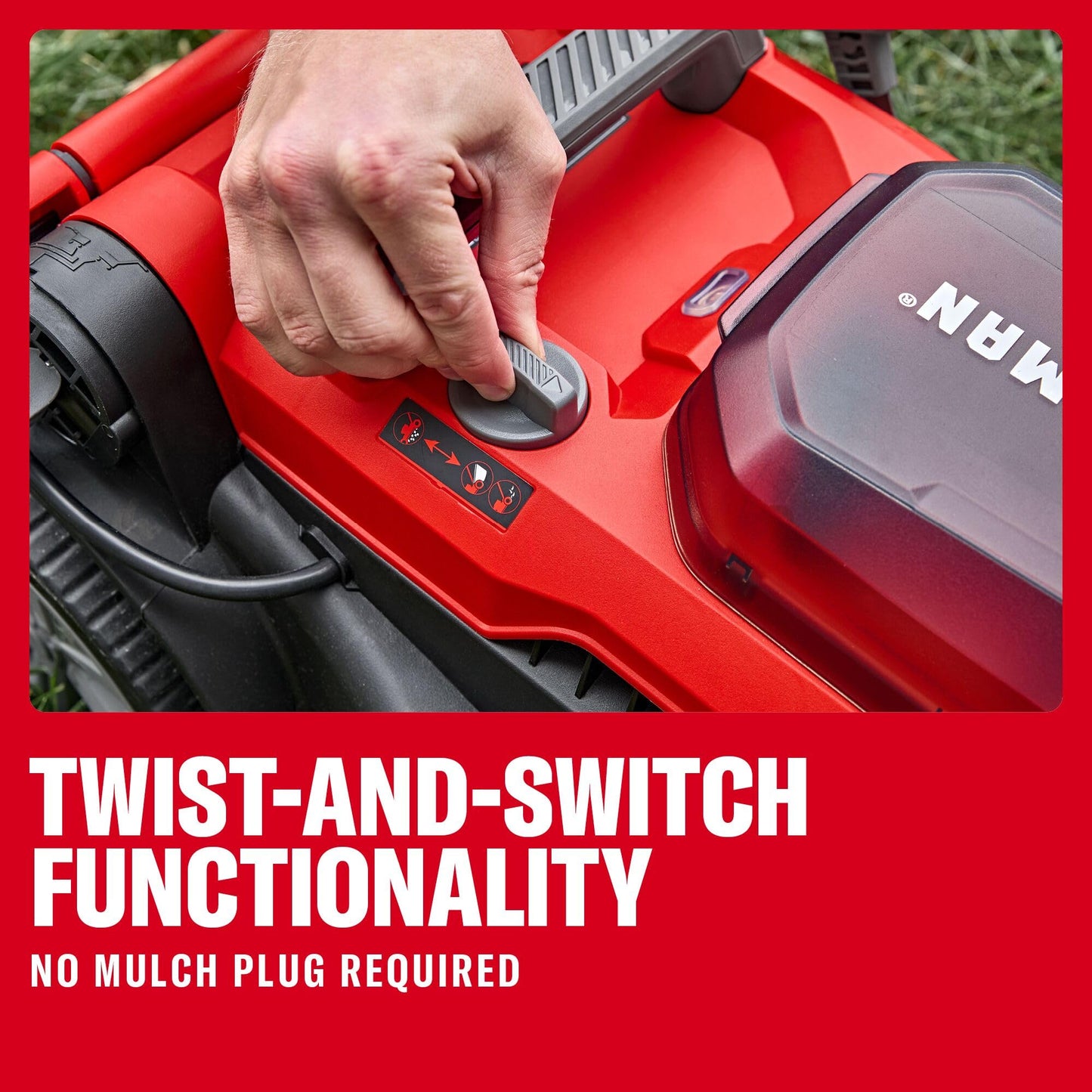 CRAFTSMAN Push Mower 15 in, 2 x 4 Ah V20 Batteries and 2 Chargers Included, Up to 45 Min of Runtime, Lightweight, Easy to Maneuver Electric Lawn Mower Cordless with Grass Bag (CMCMWP120M2)