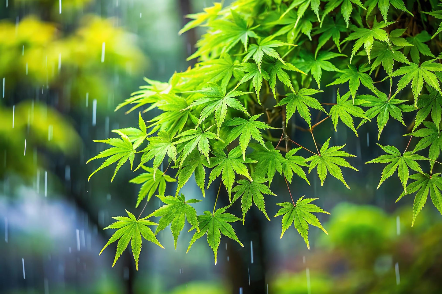 Green Japanese Maple Tree Seedlings for Planting - Excellent Landscape Tree - Approx 18 Inches Tall