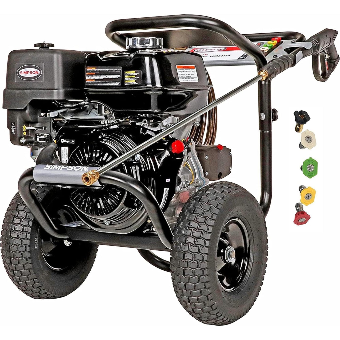 Simpson PS4240 PowerShot Gas Pressure Washer Powered by Honda GX390, 4200 PSI at 4.0 GPM, (49 State) 60456