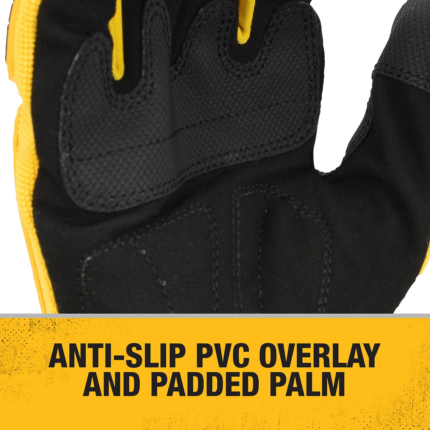 DEWALT DPG781 Performance Mechanic Work Glove with TPR Impact Protection and Anti-Slip Grip - Medium (1 Pair)