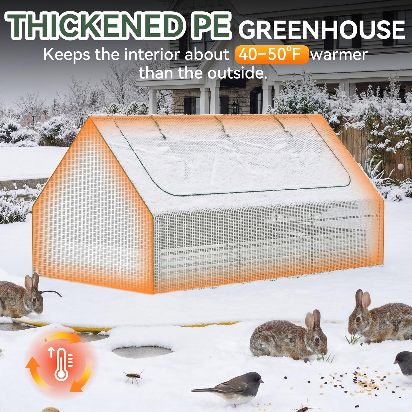 Lineware Raised Garden Bed with Self-Watering System, 8x4x1 ft Elevated Planter Boxes Outdoor with PE Cover, Galvanized Raised Beds for Gardening,Vegetables,Flowers, Backyard, Patio