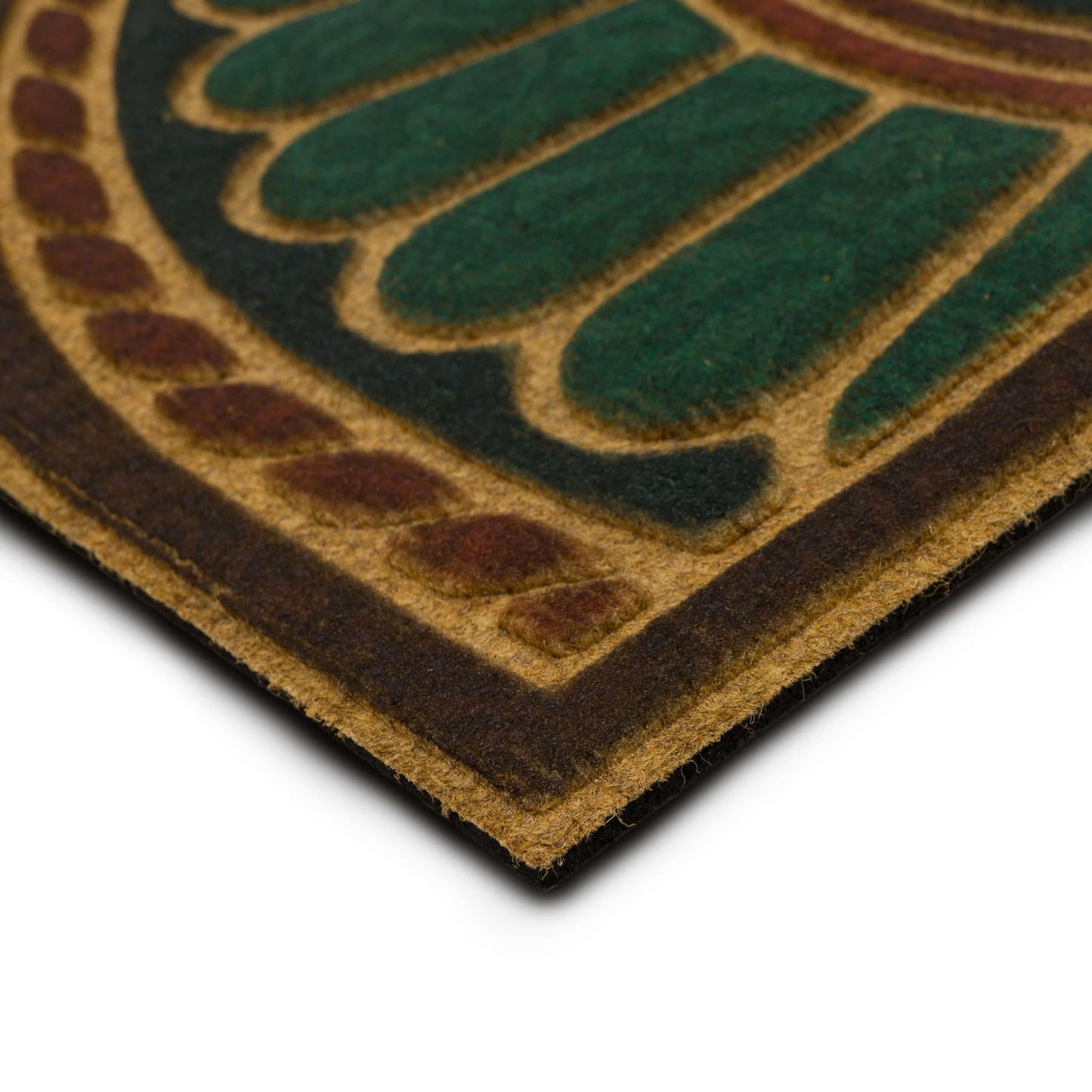 Mohawk Home Swirl Style Casual Ornamental Rust 2' X 3' All Weather Outdoor Door Mat Perfect for Porch, Garage