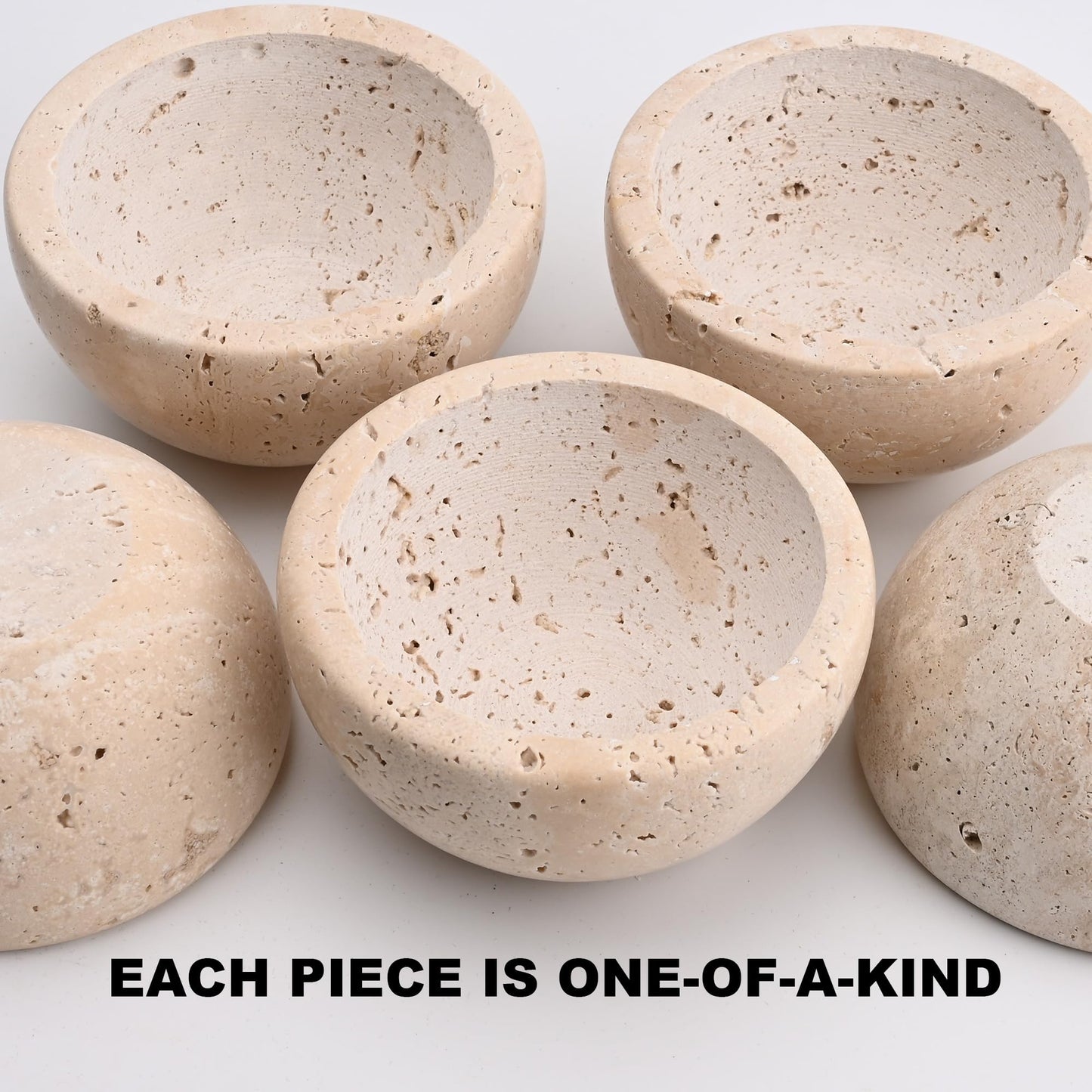SHICANGSHIYE Incense Holder for Sticks and Cones - Handcrafted Limestone Incense Burner and Ash Catcher, Modern Stone Holder for Aromatherapy, Meditation, and Japanese Incense
