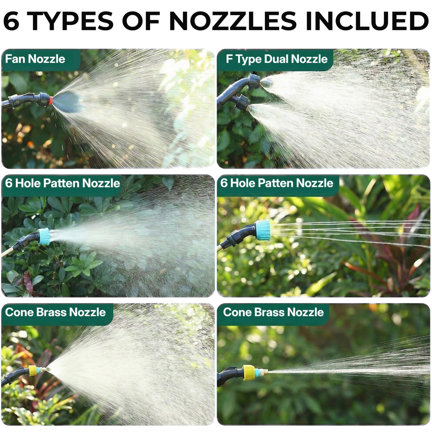 2 Gallon Battery Powered Garden Sprayer,Upgrade Electric Sprayer with 4 Types of Nozzles,3-Level Adjustable Speeds,Retractable Wand and Adjustable Shoulder Strap for Lawn, Garden and Yard.