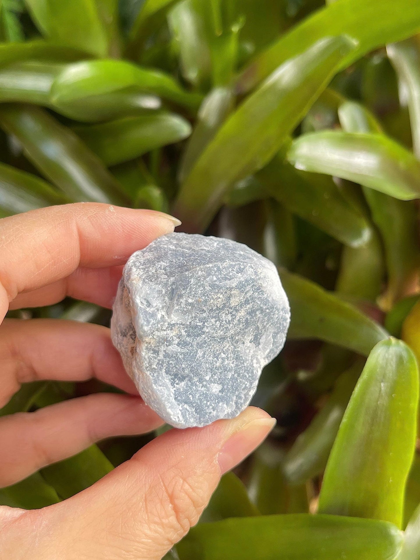 GAF TREASURES Wholesale Raw Angelite Crystals, Natural Angelite Stone, Natural Rough Angelite Crystals, Angelite Rough, Angelite Healing Crystals (Angelite, 0.5 Pound)