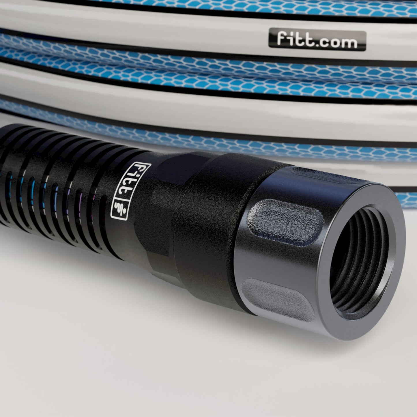 FITT Aquamaster 5/8" 50ft, high performance flexible Garden Hose for intensive Use. Kink-proof