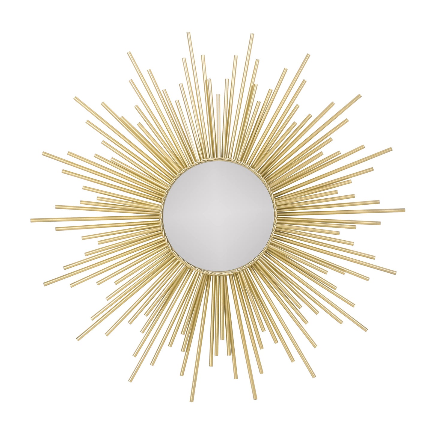 Henton Sunburst Wall Mirror - Gold