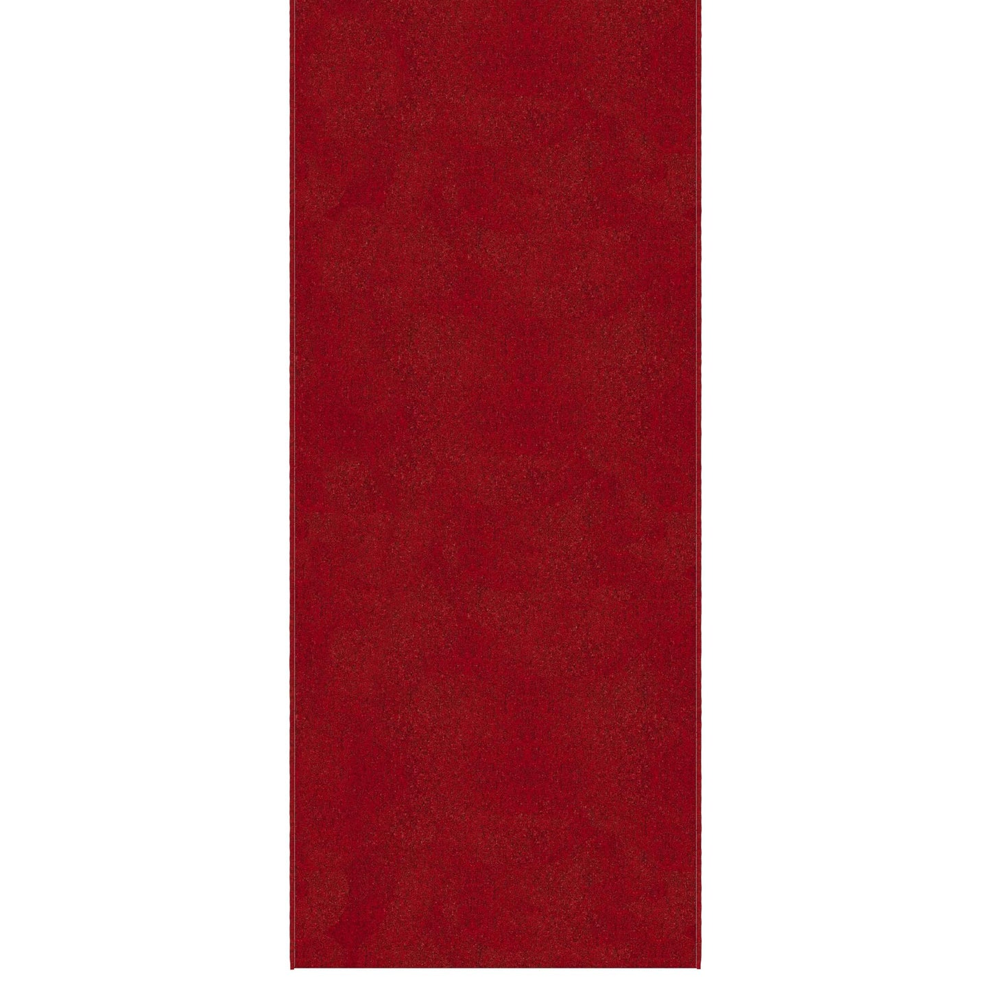 Ottomanson 2'7" x 3' Ultra-Thin Entryway Rug - Durable Non-Slip Mat for High-Traffic Areas - Fits Under Doors for Easy Entry - Ideal for Front Door, Hallway, Kitchen, Bathroom & Mudroom, Red