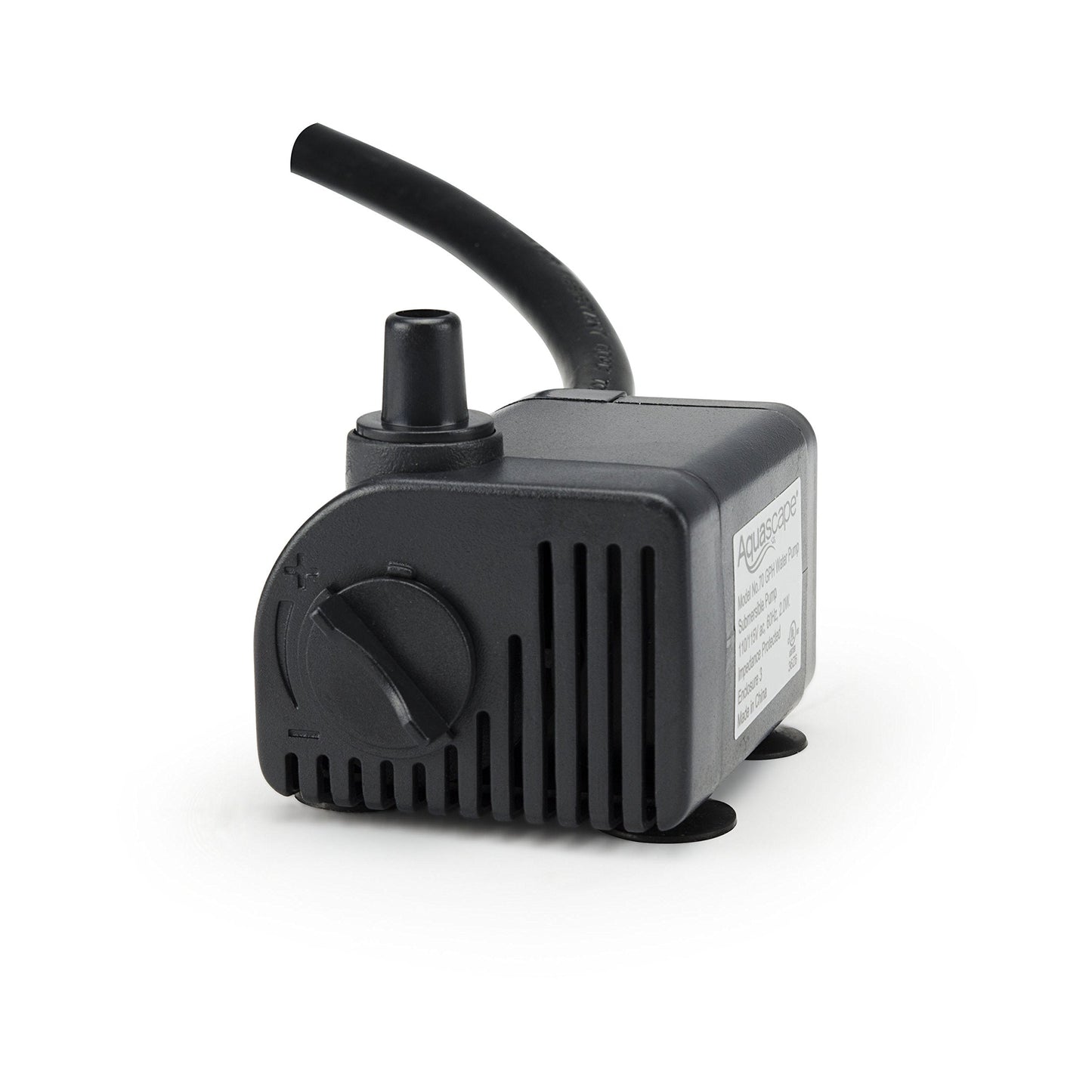 Aquascape Submersible 70 GPH Water Pump for Fountains, Waterfalls, Ponds, Aquariums, Filters, 91023