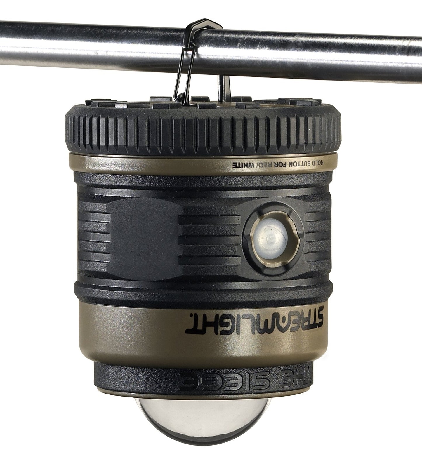Streamlight 44931 Siege 540-Lumen Compact LED Camping Lantern with 360° Lighting for Power Outages, Hurricanes, and Emergencies, Coyote