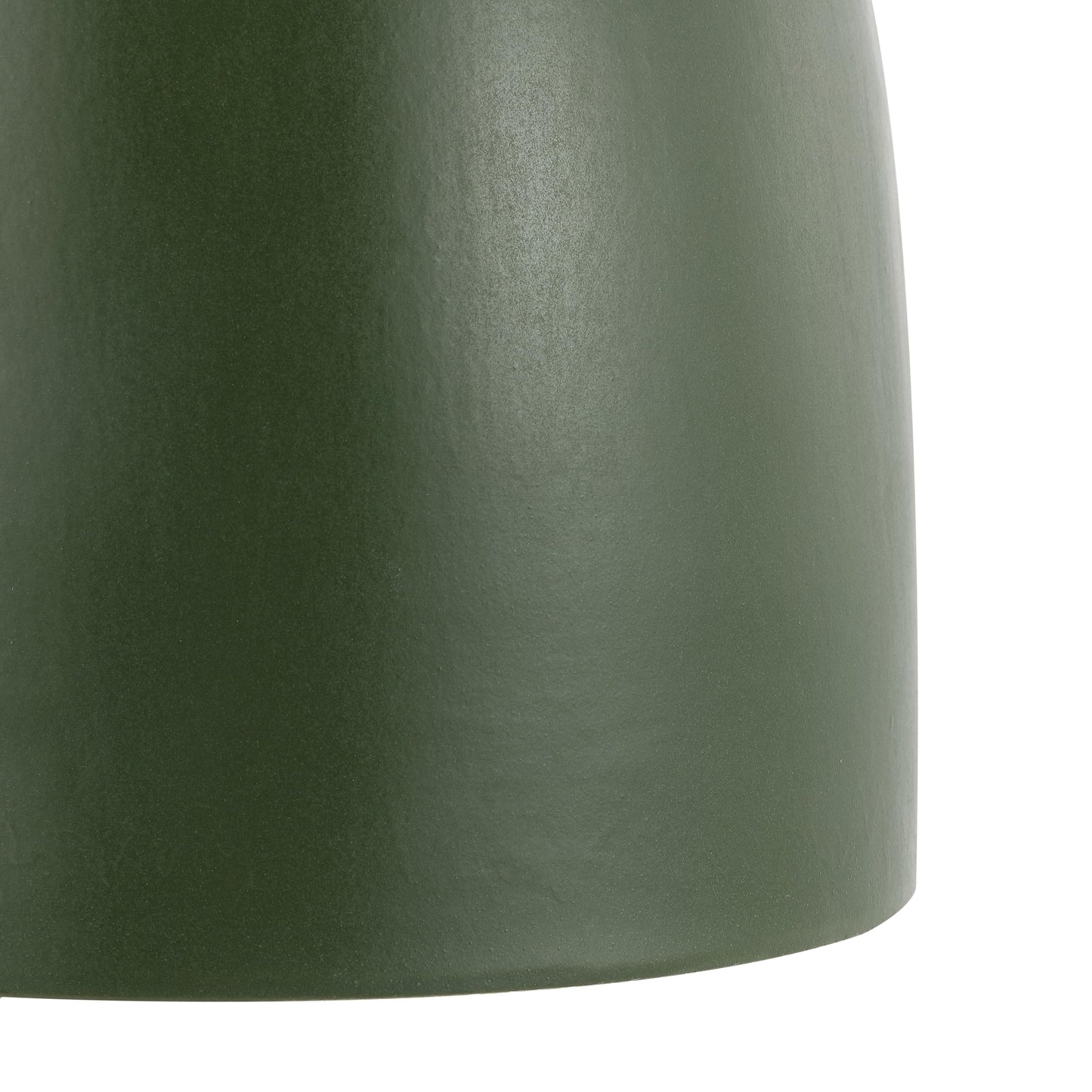 SAFAVIEH Home Collection Millia Moss Green Ceramic Decorative Garden Stool for Living Room, Bedroom, Garden, Side Table, Plant Stand (Fully Assembled)