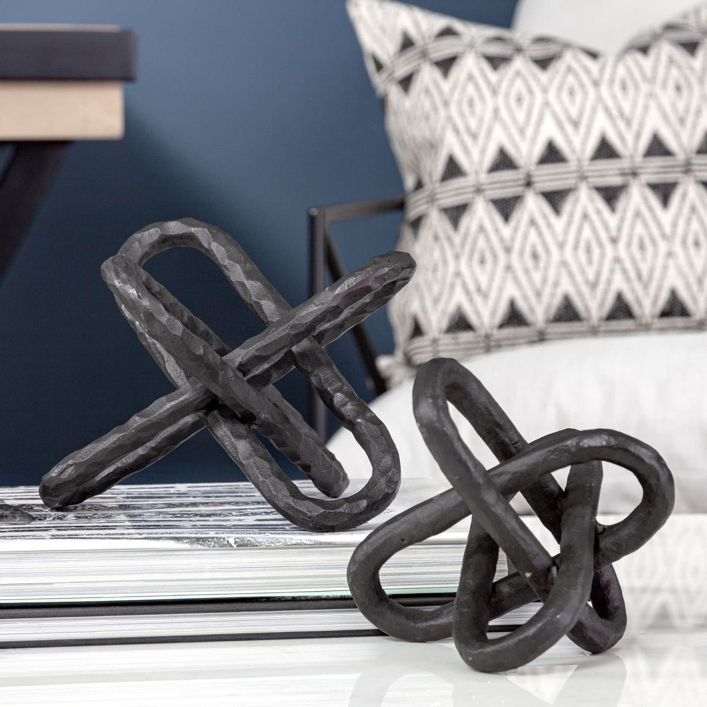 Mercana 67815 Decorative Object, Matte Black