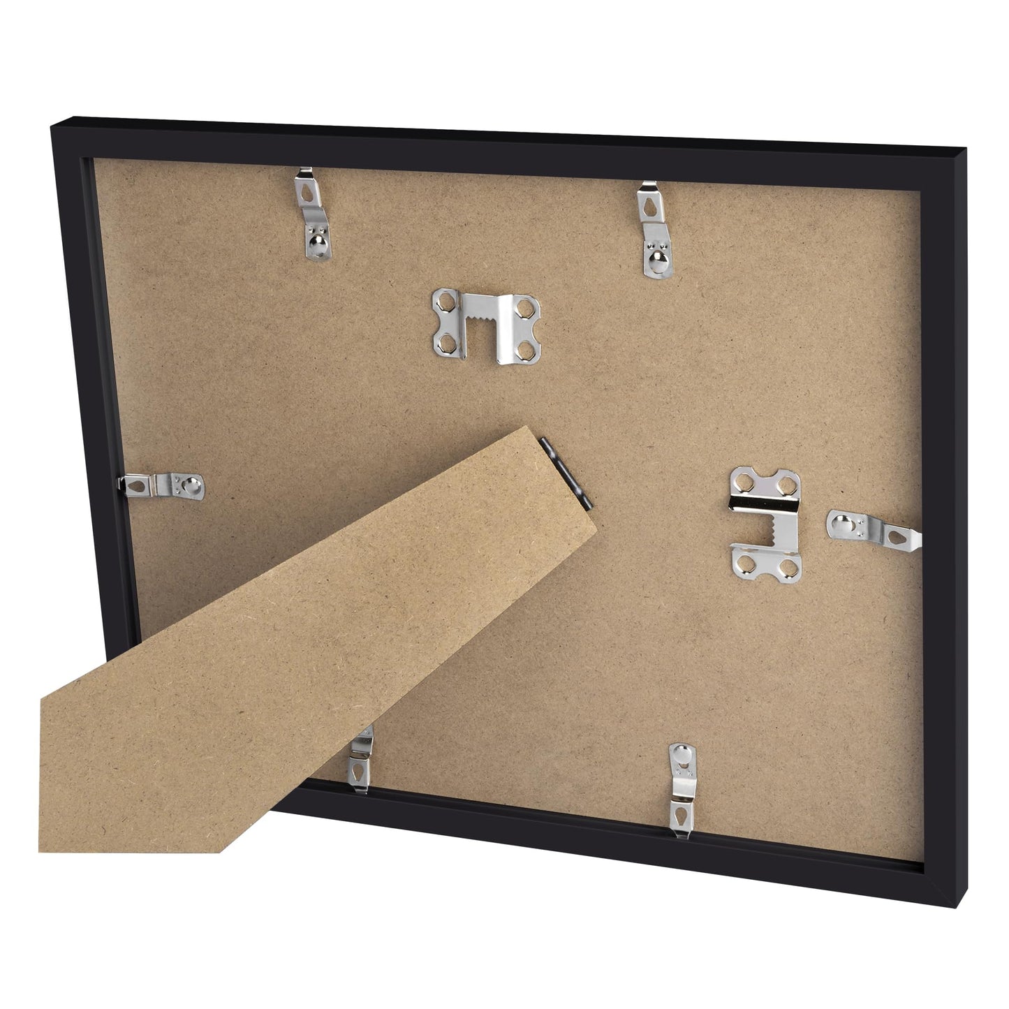 upsimples Certificate Frame with Clear Plexiglass, 8.5 by 11 Picture Diploma Document Degree Frames for Wall and Tabletop, Black, 1 Pack