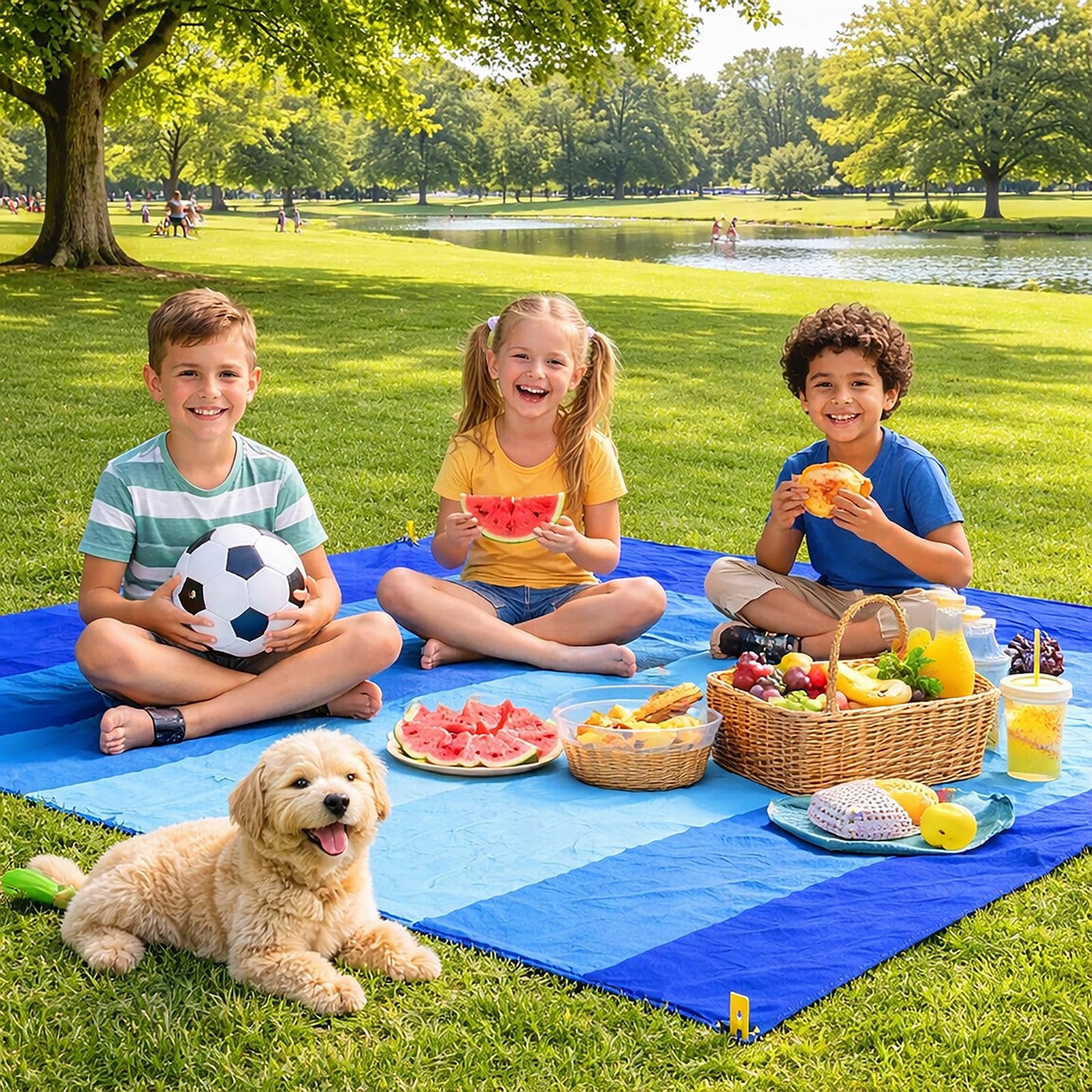 Livtoch Beach Blanket Sandproof Waterproof 79" x 55", Portable Picnic Mat Mat, Sand Free Quick Drying Camping Blanket, Lightweight Beach Essentials for Picnic & Travel